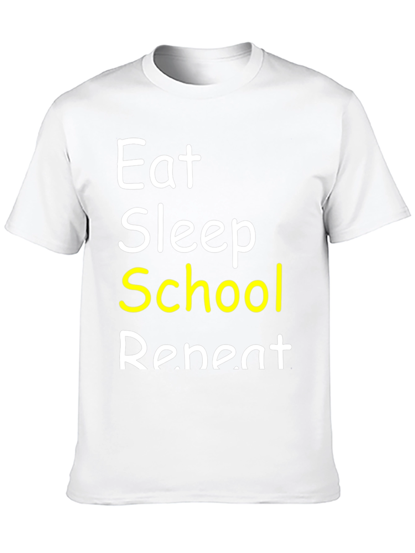 Eat Sleep School Repeat T-Shirt