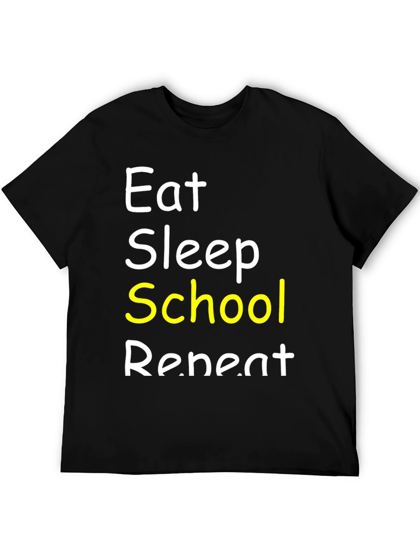 Eat Sleep School Repeat T-Shirt