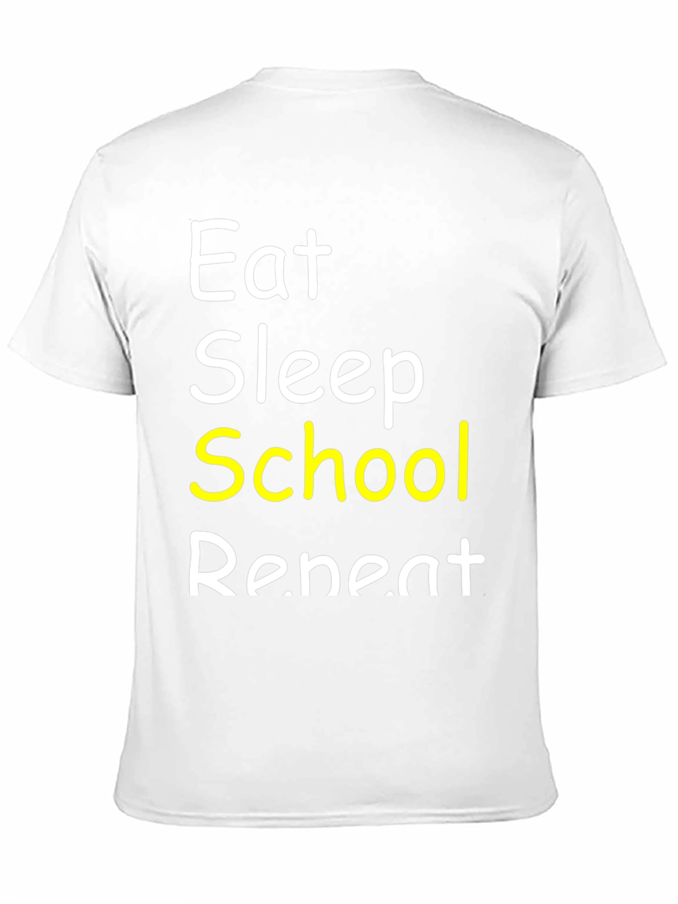 Eat Sleep School Repeat T-Shirt