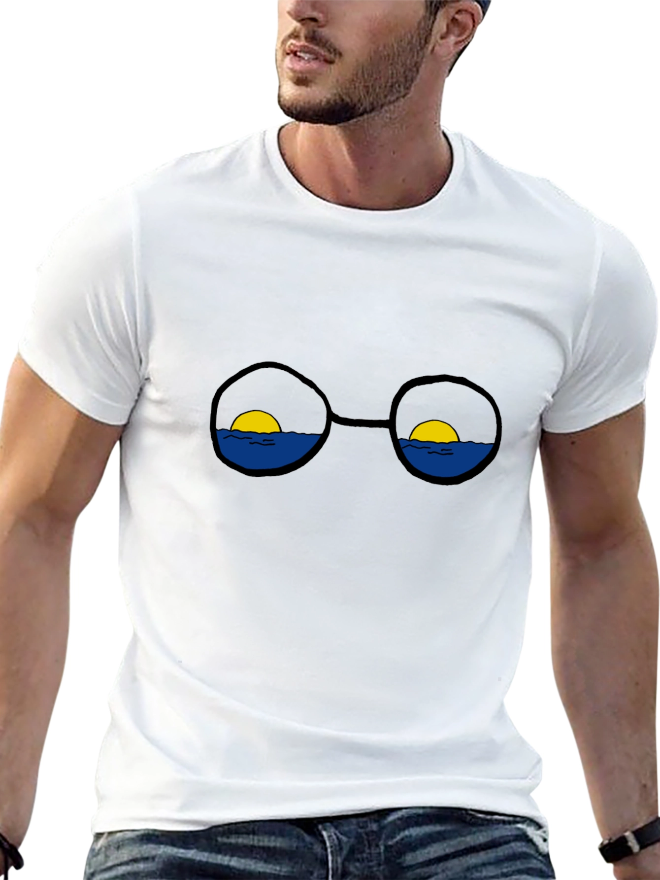 Sunset Spectacles Graphic T-Shirt