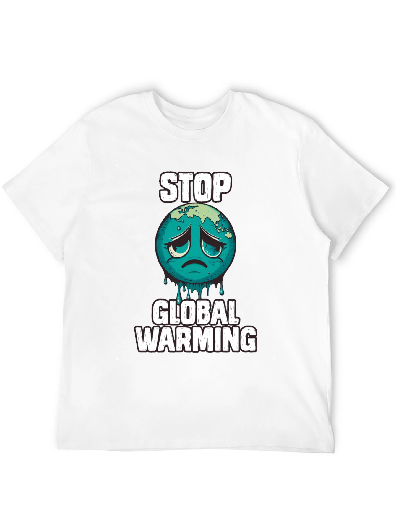 Stop Global Warming Graphic T-Shirt