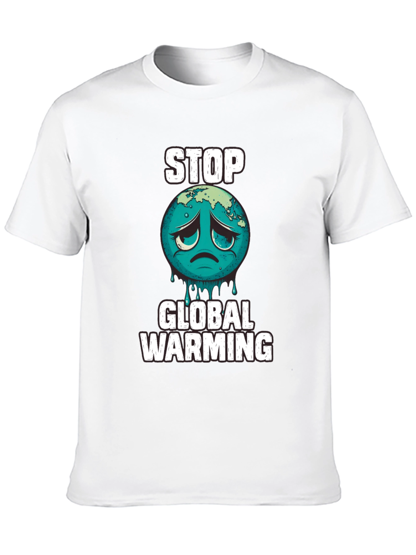Stop Global Warming Graphic T-Shirt
