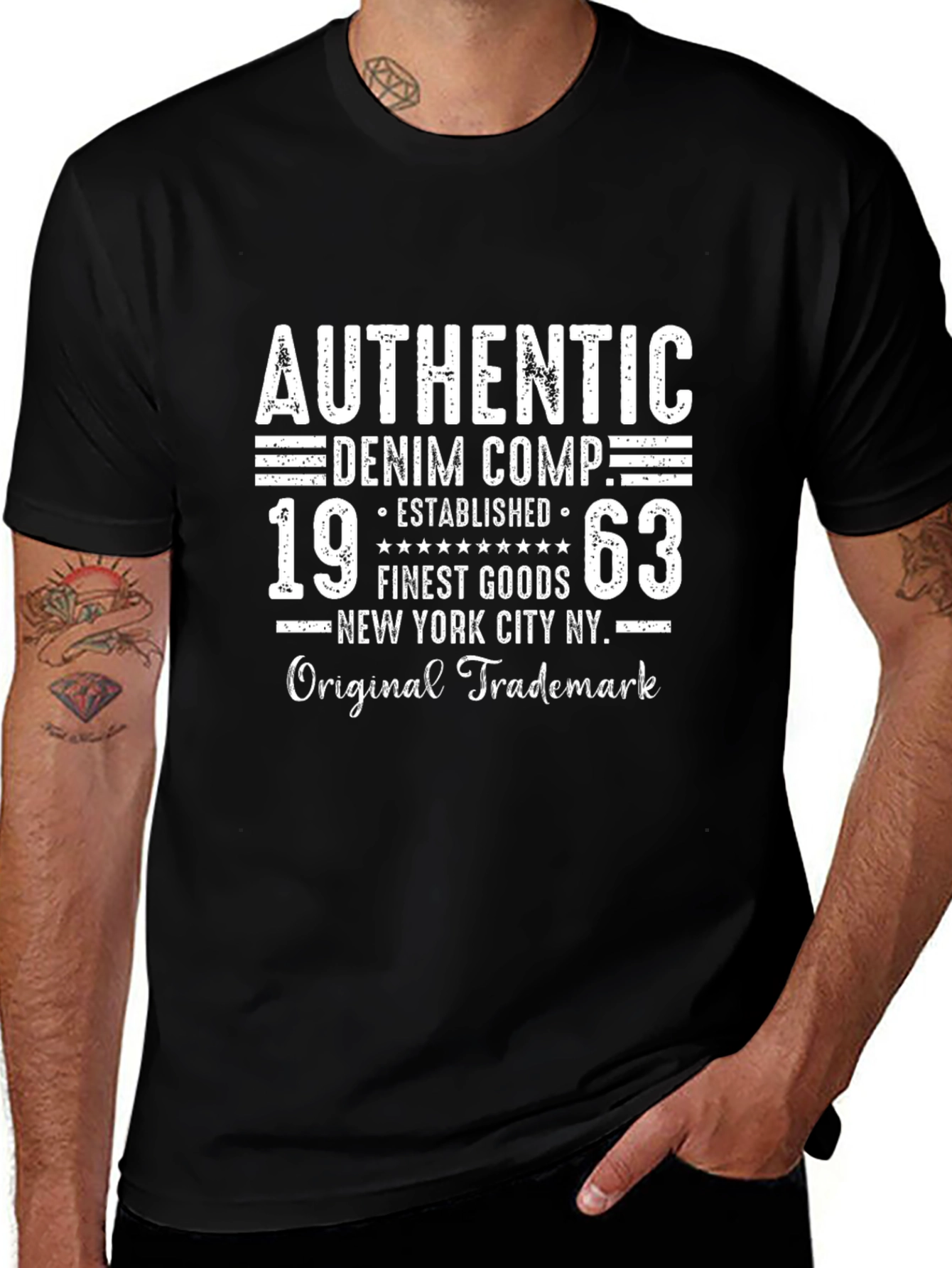 Authentic Denim Comp. 1963 T-Shirt