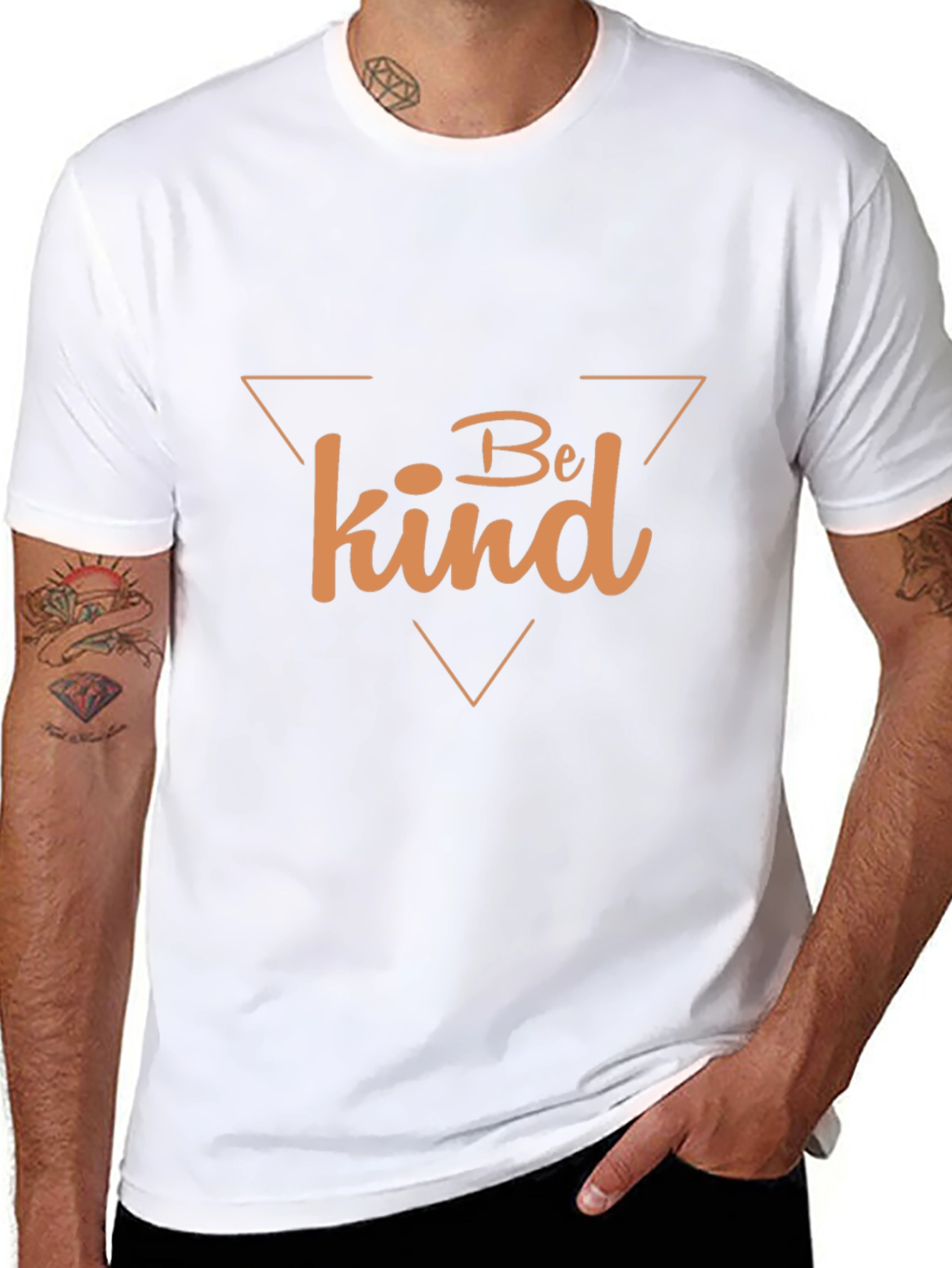Be Kind Graphic Tee - Mens Black T-Shirt