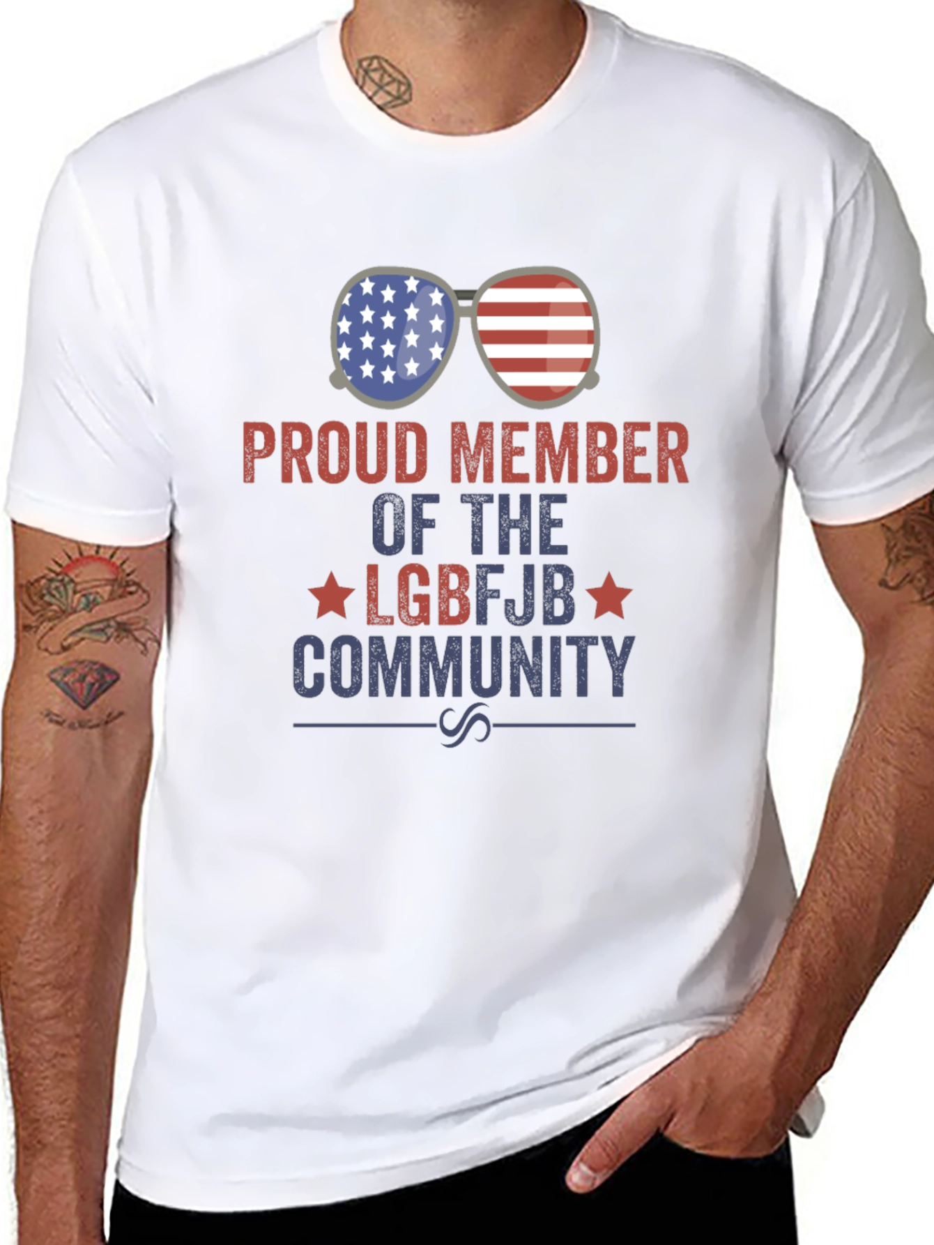Proud LGBFJB Community T-Shirt - Patriotic Pride