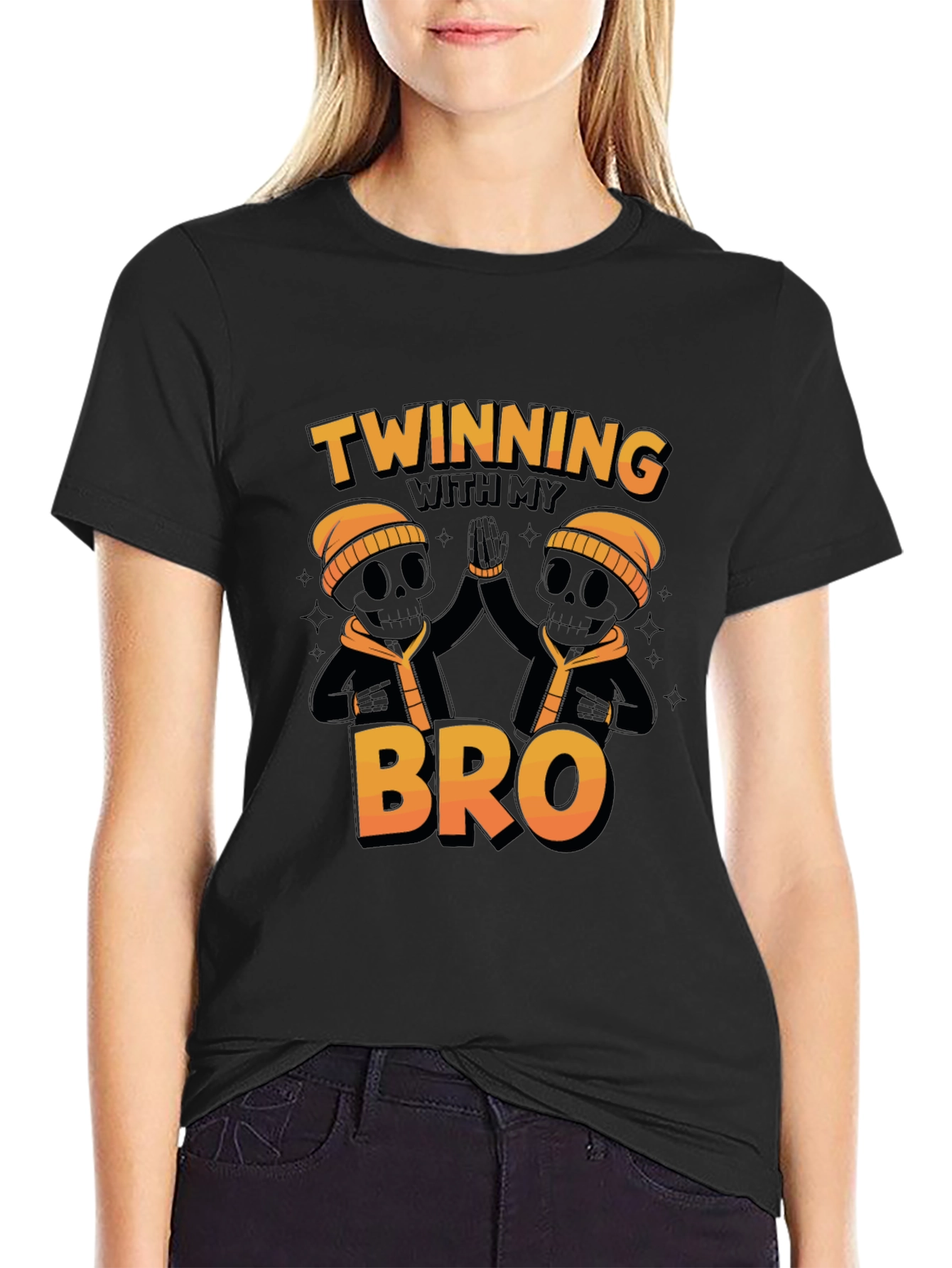 Twinning With My Bro Graphic Tee