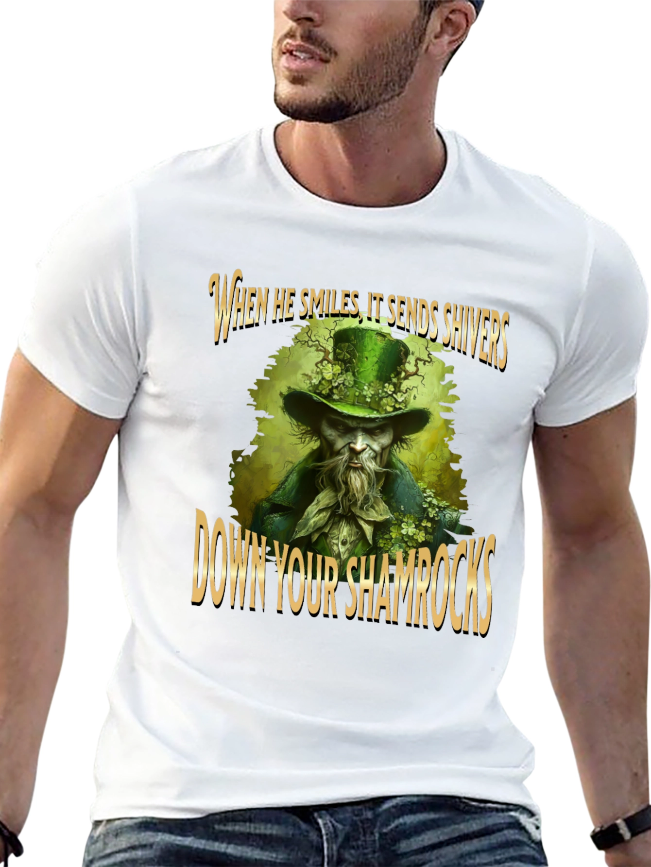 St. Patricks Day Shamrock Graphic Tee