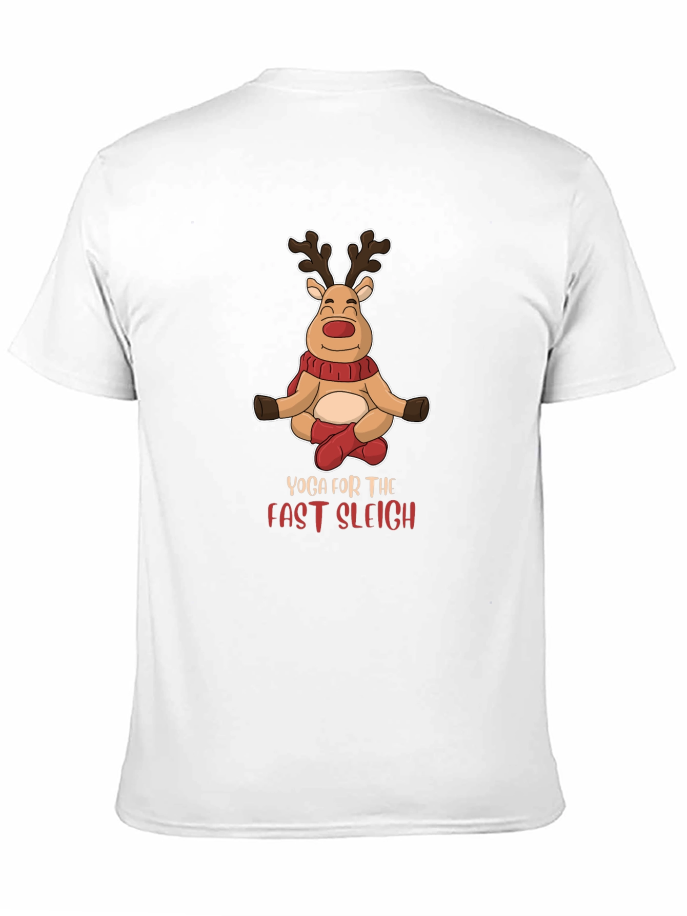 Yoga Reindeer Christmas T-Shirt
