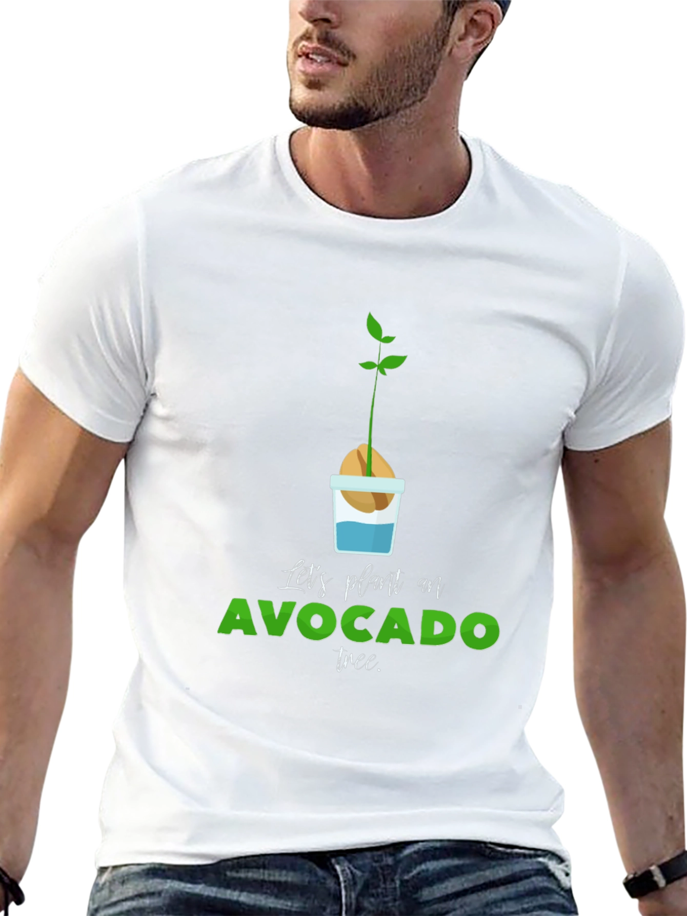 Avocado Tree Planting T-Shirt - Grow Your Own!