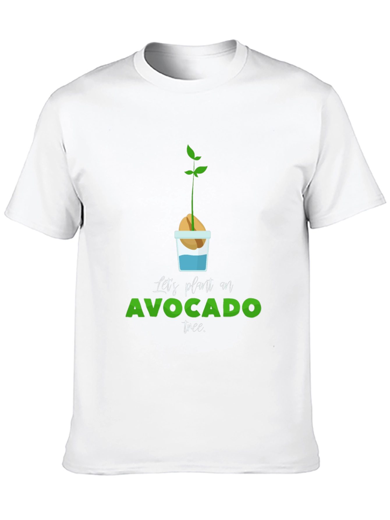 Avocado Tree Planting T-Shirt - Grow Your Own!