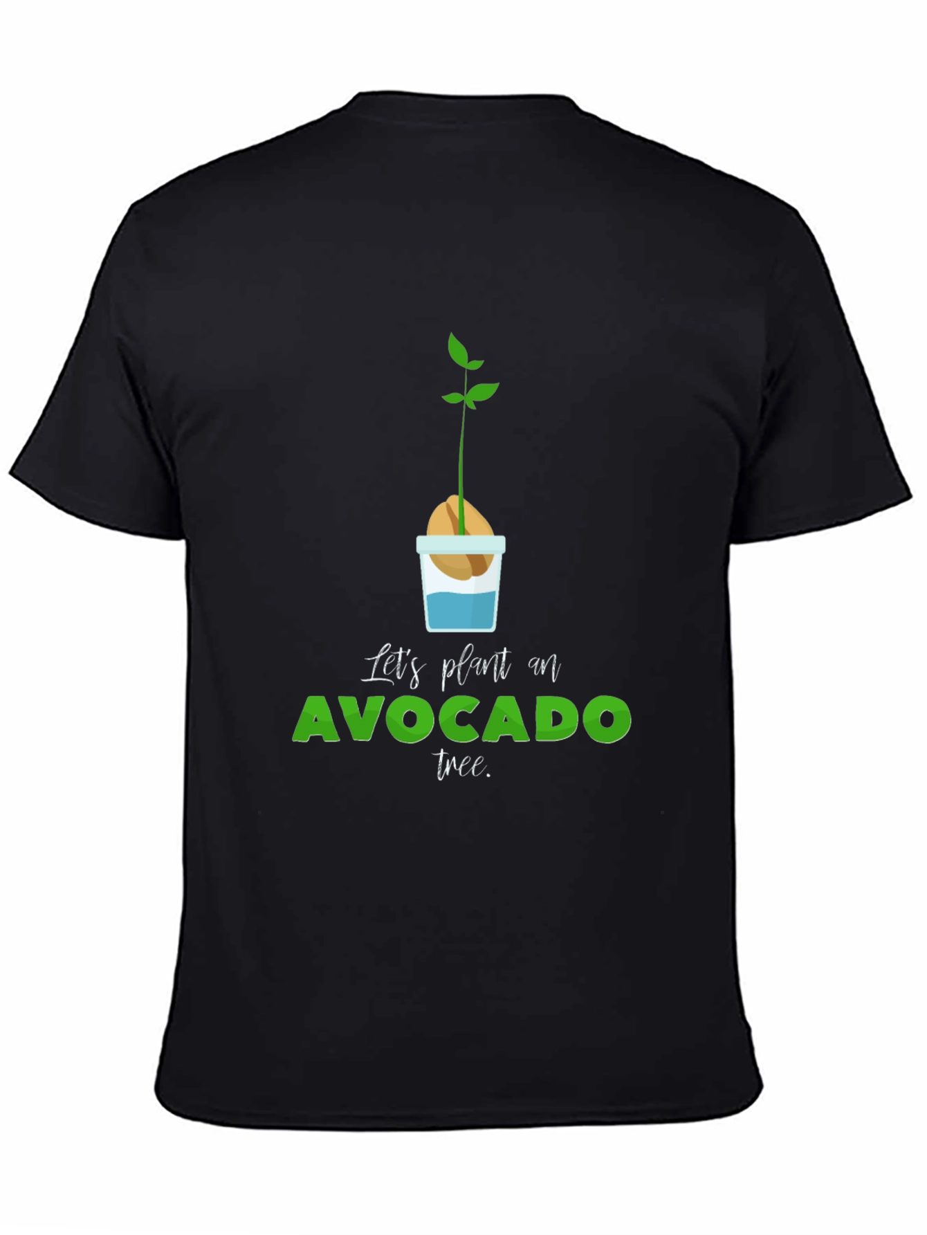 Avocado Tree Planting T-Shirt - Grow Your Own!
