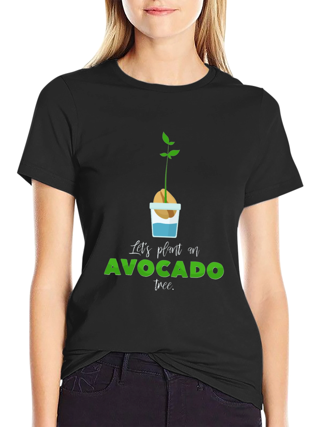 Avocado Tree Planting T-Shirt - Grow Your Own!