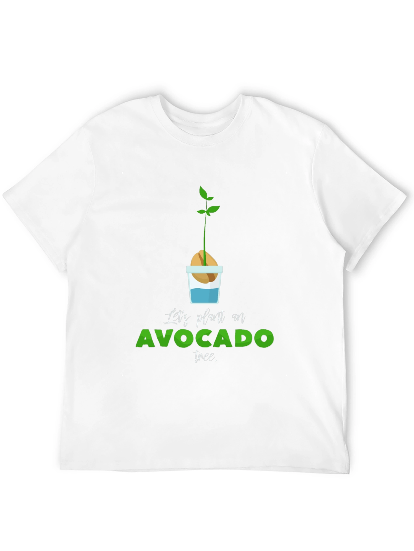 Avocado Tree Planting T-Shirt - Grow Your Own!