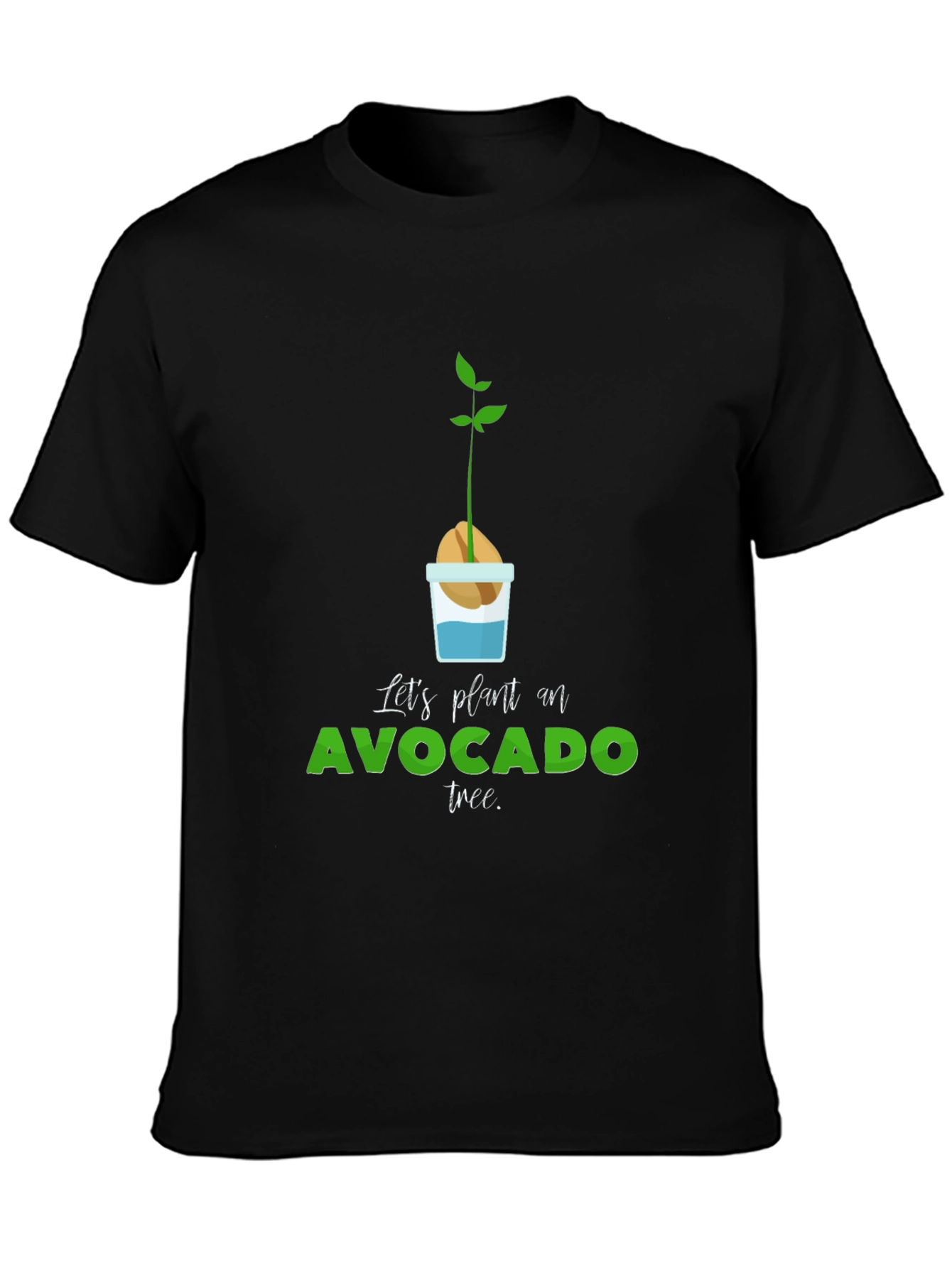 Avocado Tree Planting T-Shirt - Grow Your Own!