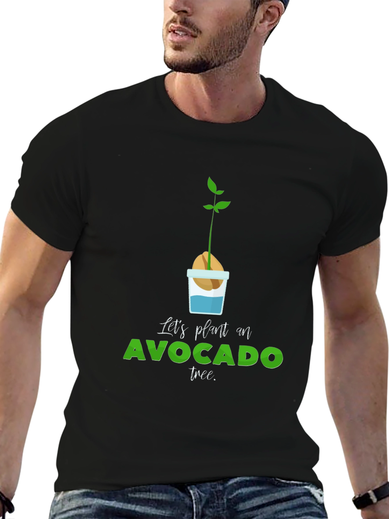 Avocado Tree Planting T-Shirt - Grow Your Own!