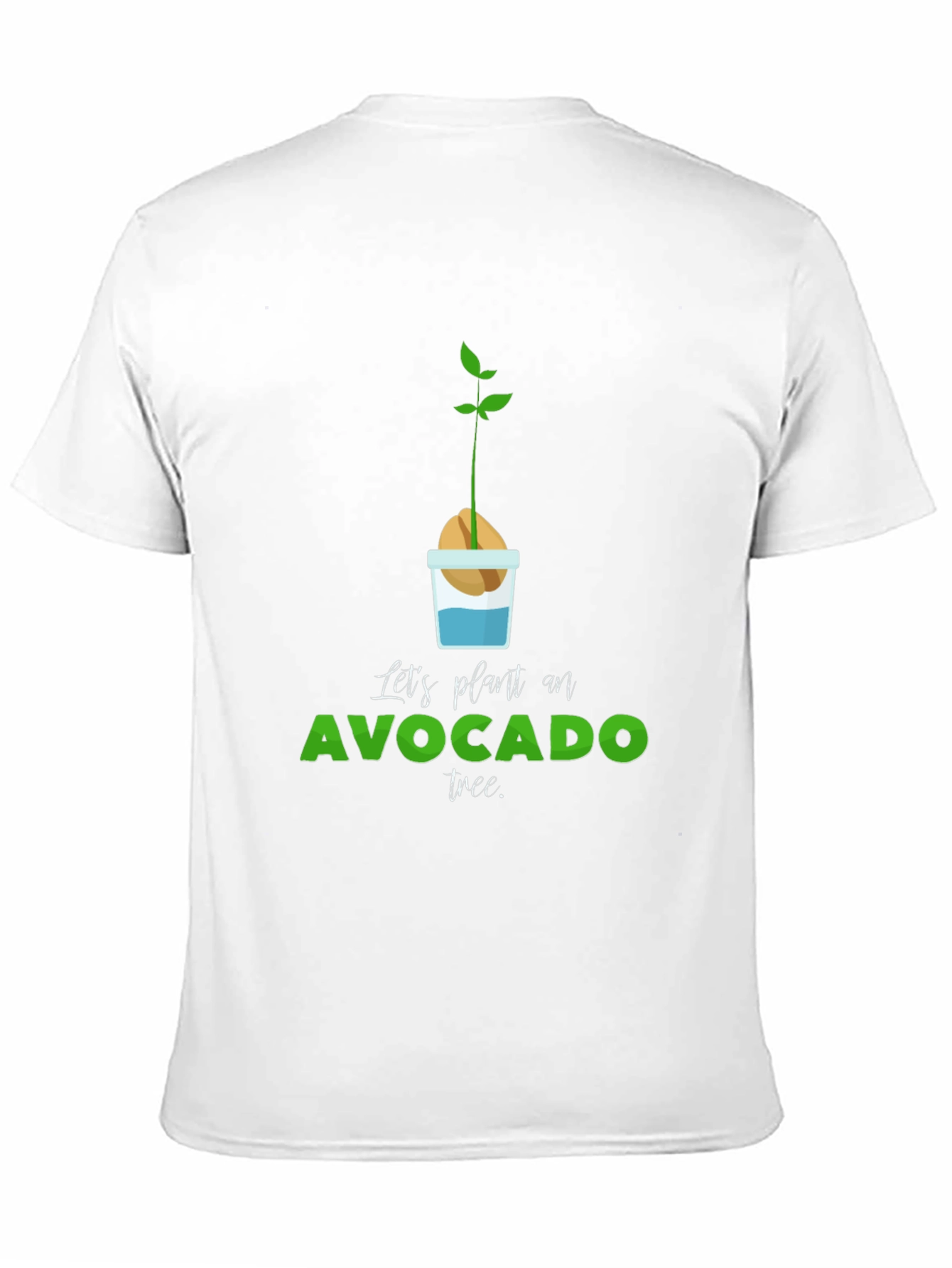 Avocado Tree Planting T-Shirt - Grow Your Own!