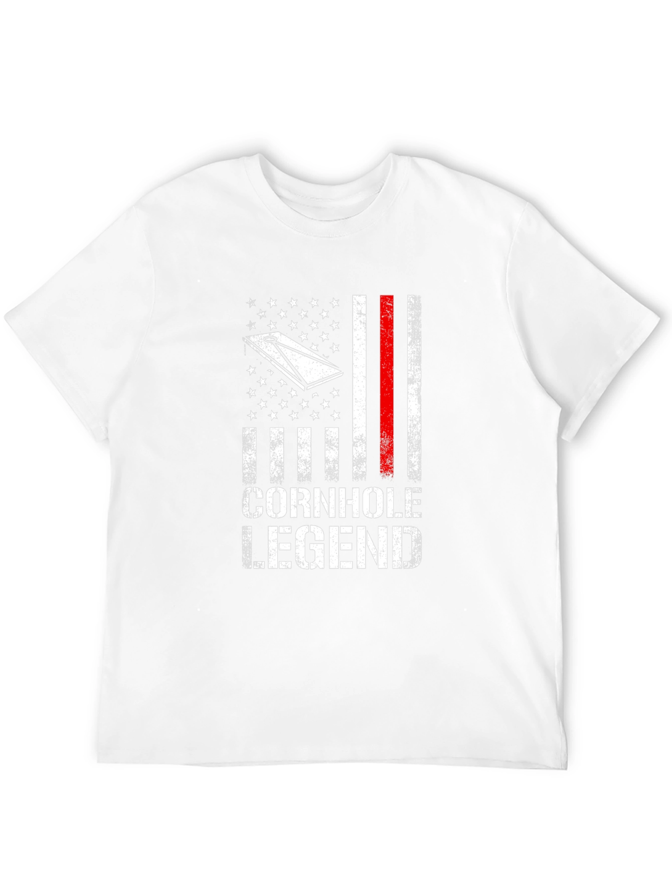 Cornhole Legend American Flag T-Shirt