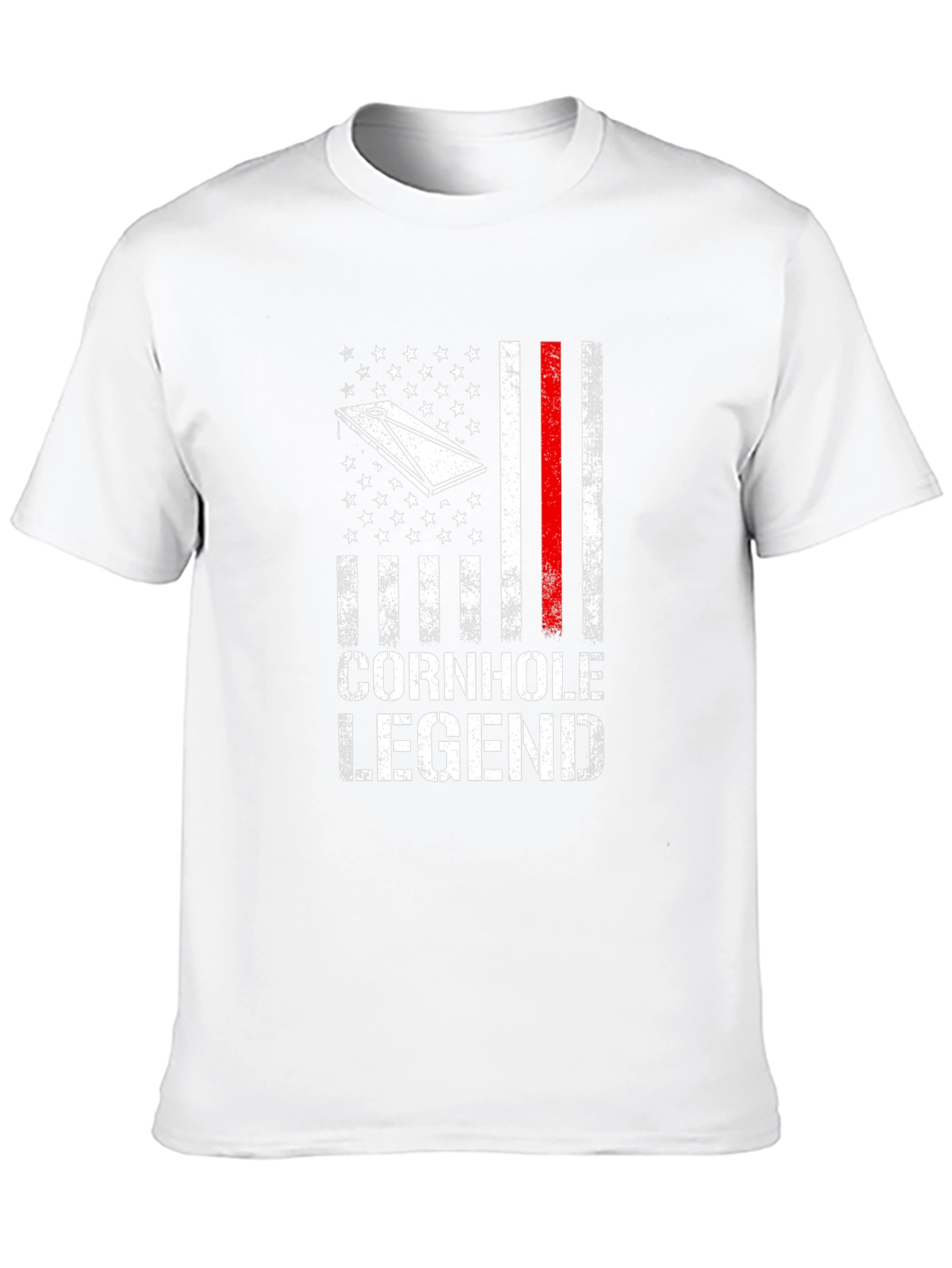 Cornhole Legend American Flag T-Shirt