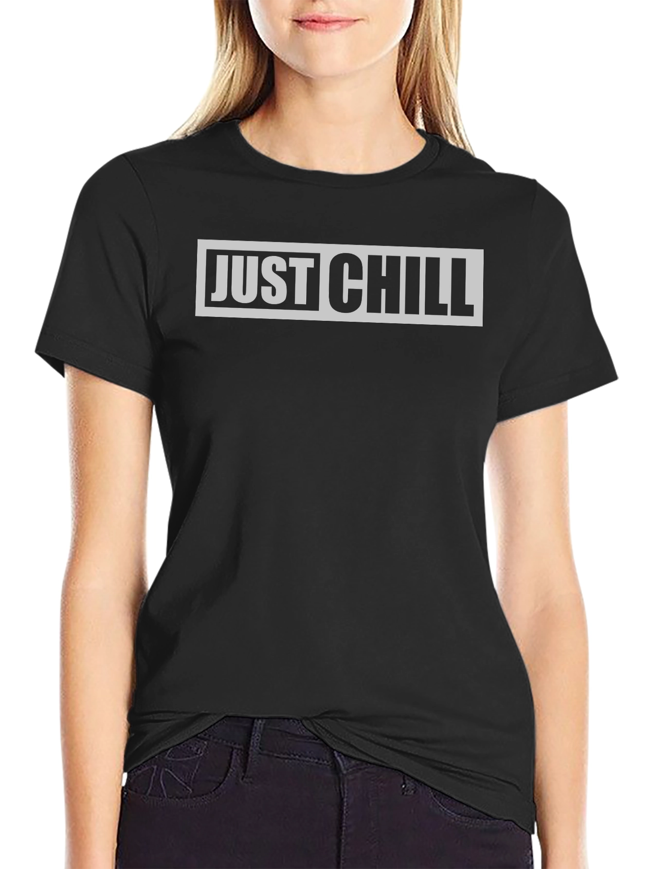 Just Chill Graphic Tee - Relaxed Fit