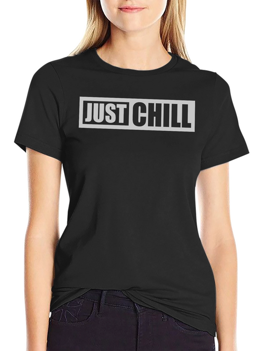 Just Chill Graphic Tee - Relaxed Fit