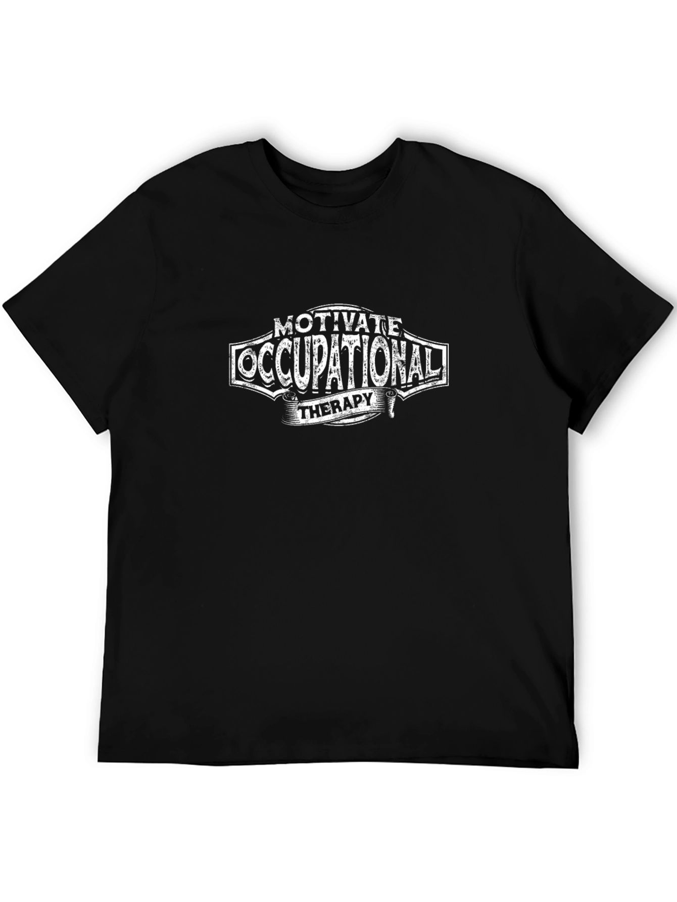 Motivate Occupational Therapy Black T-Shirt