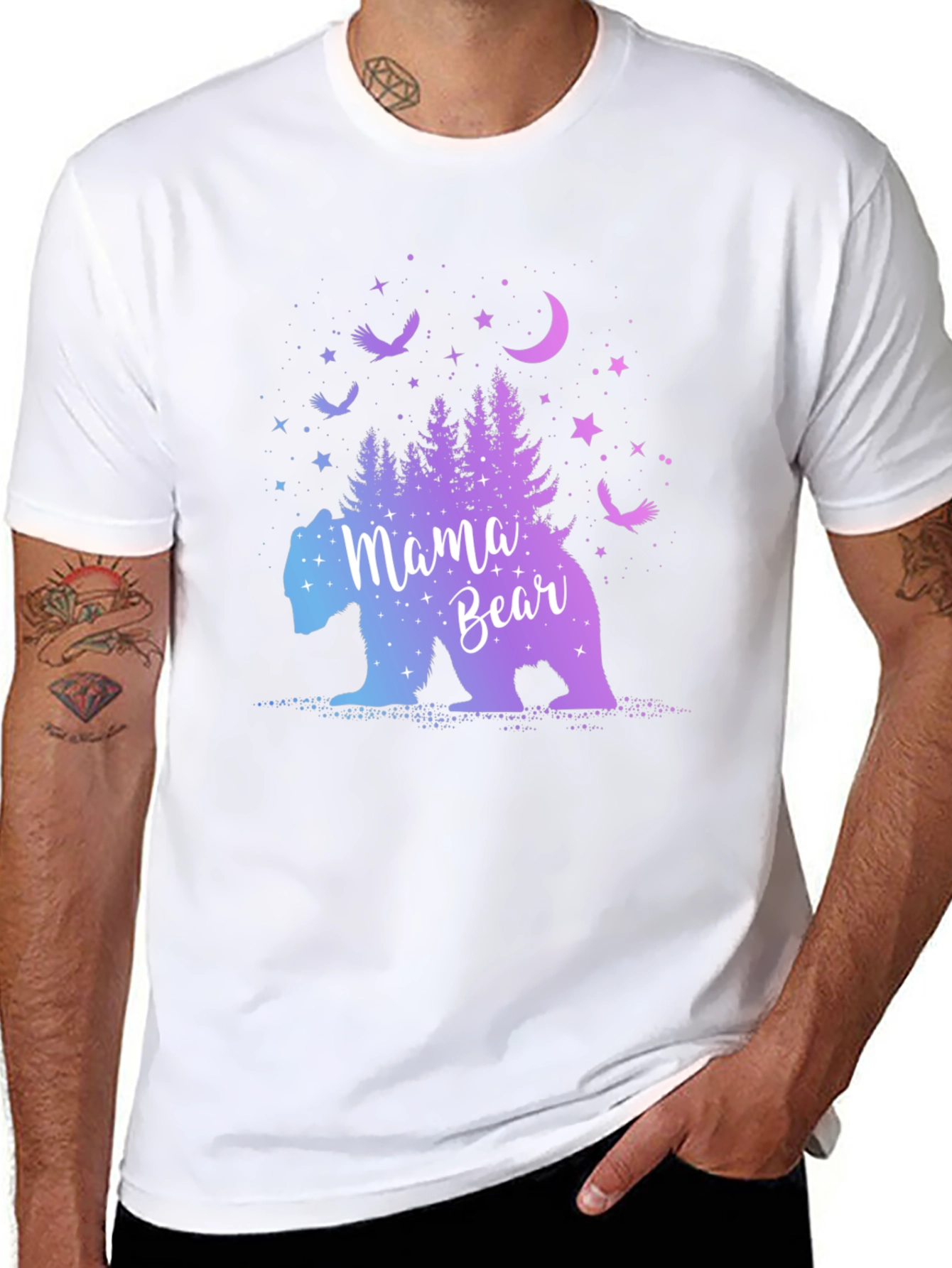 Mama Bear Graphic T-Shirt