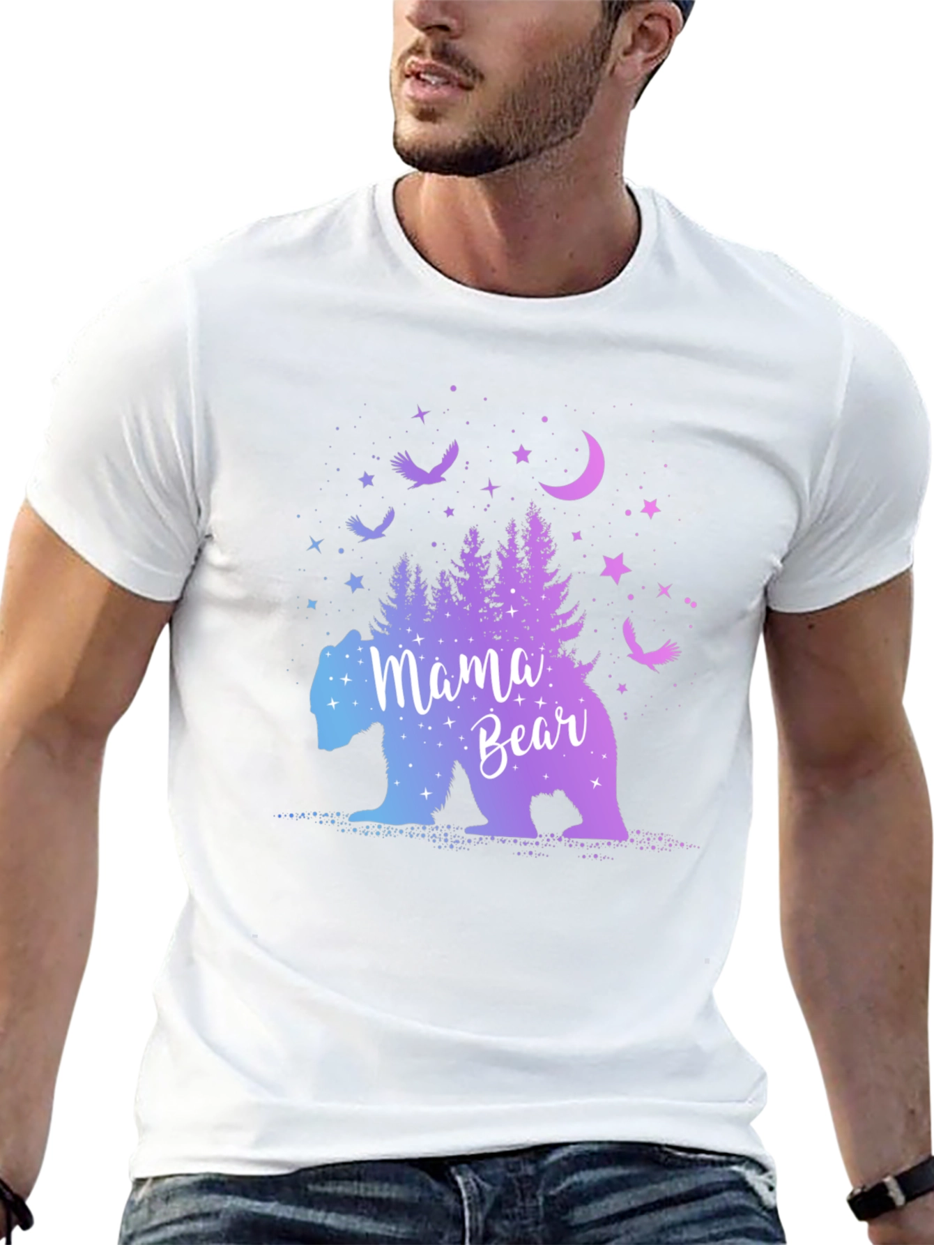 Mama Bear Graphic T-Shirt