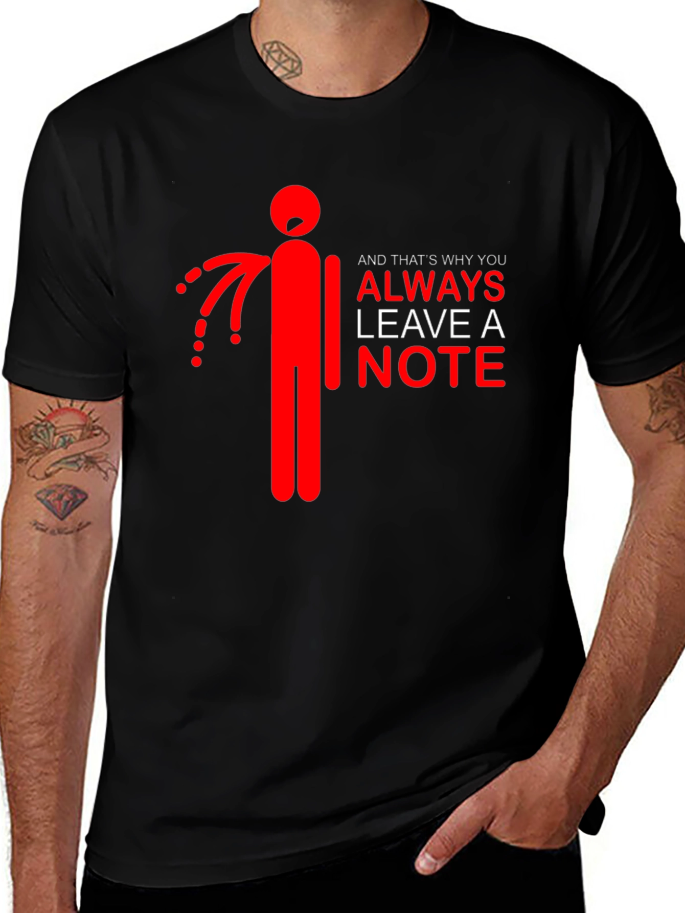 Always Leave a Note Graphic Tee
