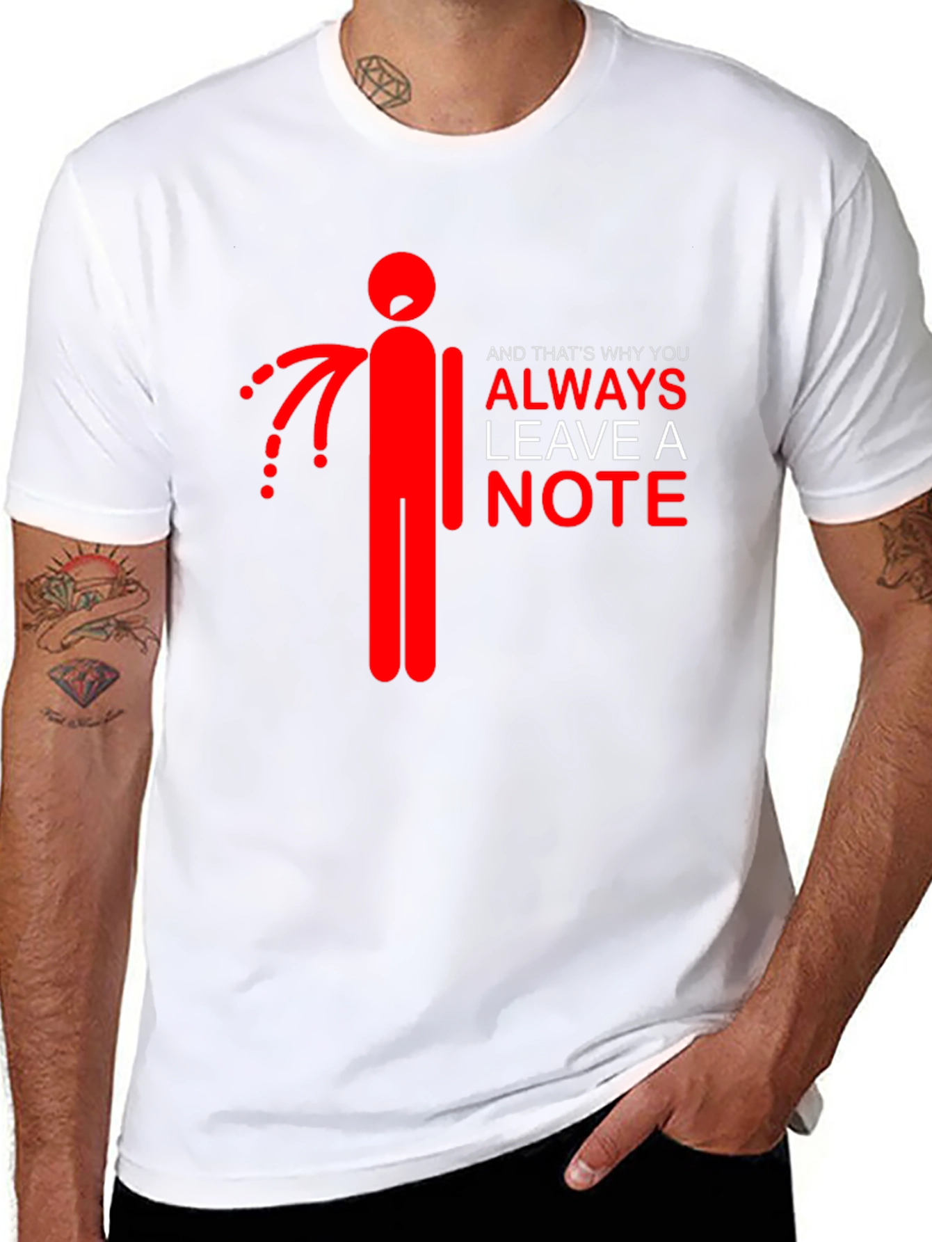 Always Leave a Note Graphic Tee