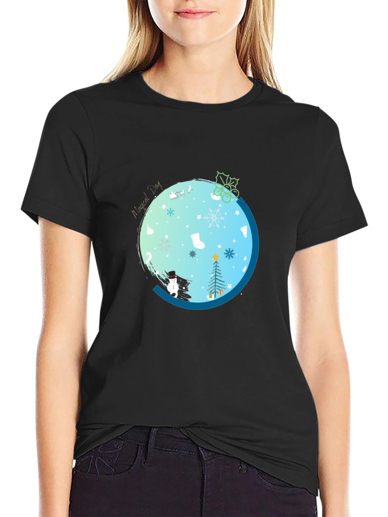Magical Day Tee - Christmas Design