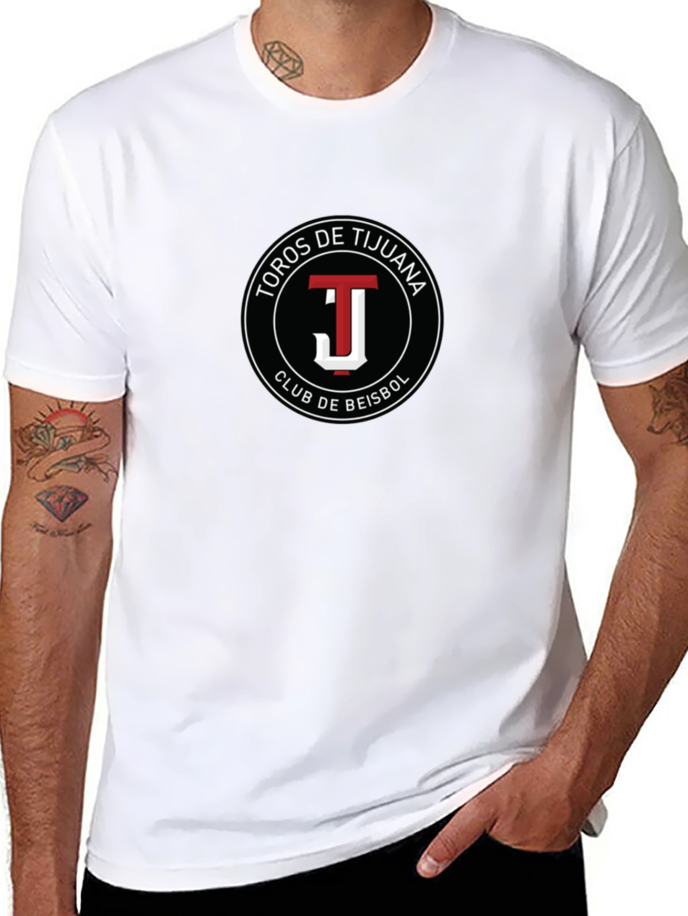 Toros de Tijuana Baseball Club Black T-Shirt