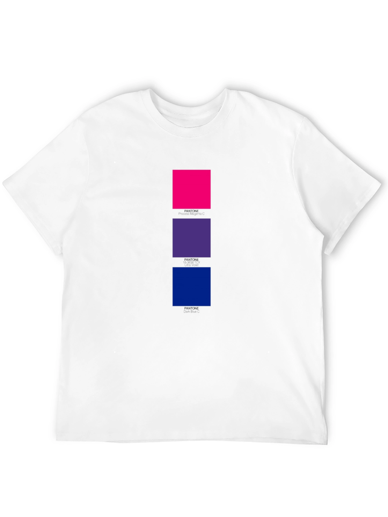 Bi Pride Squares Black T-Shirt