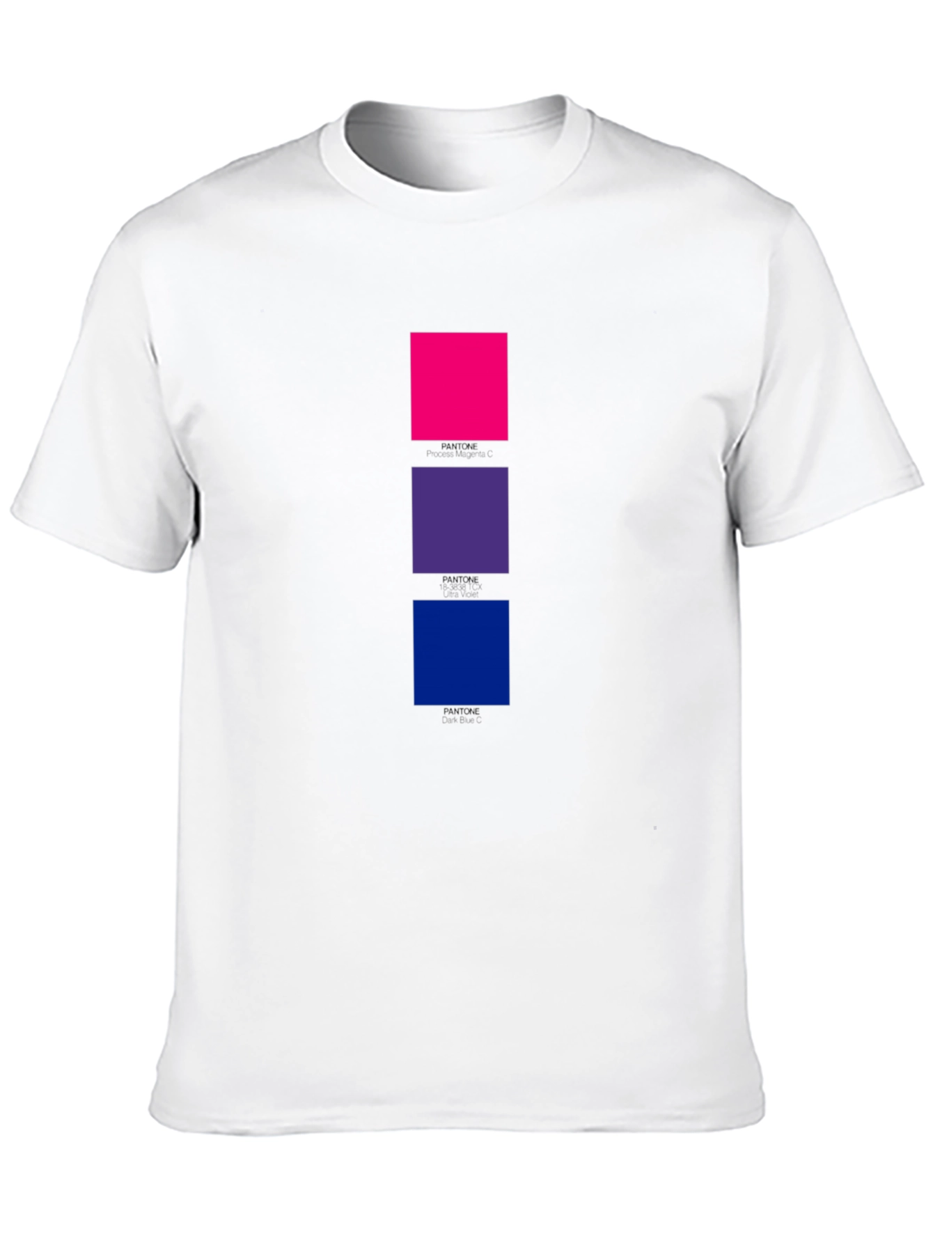 Bi Pride Squares Black T-Shirt