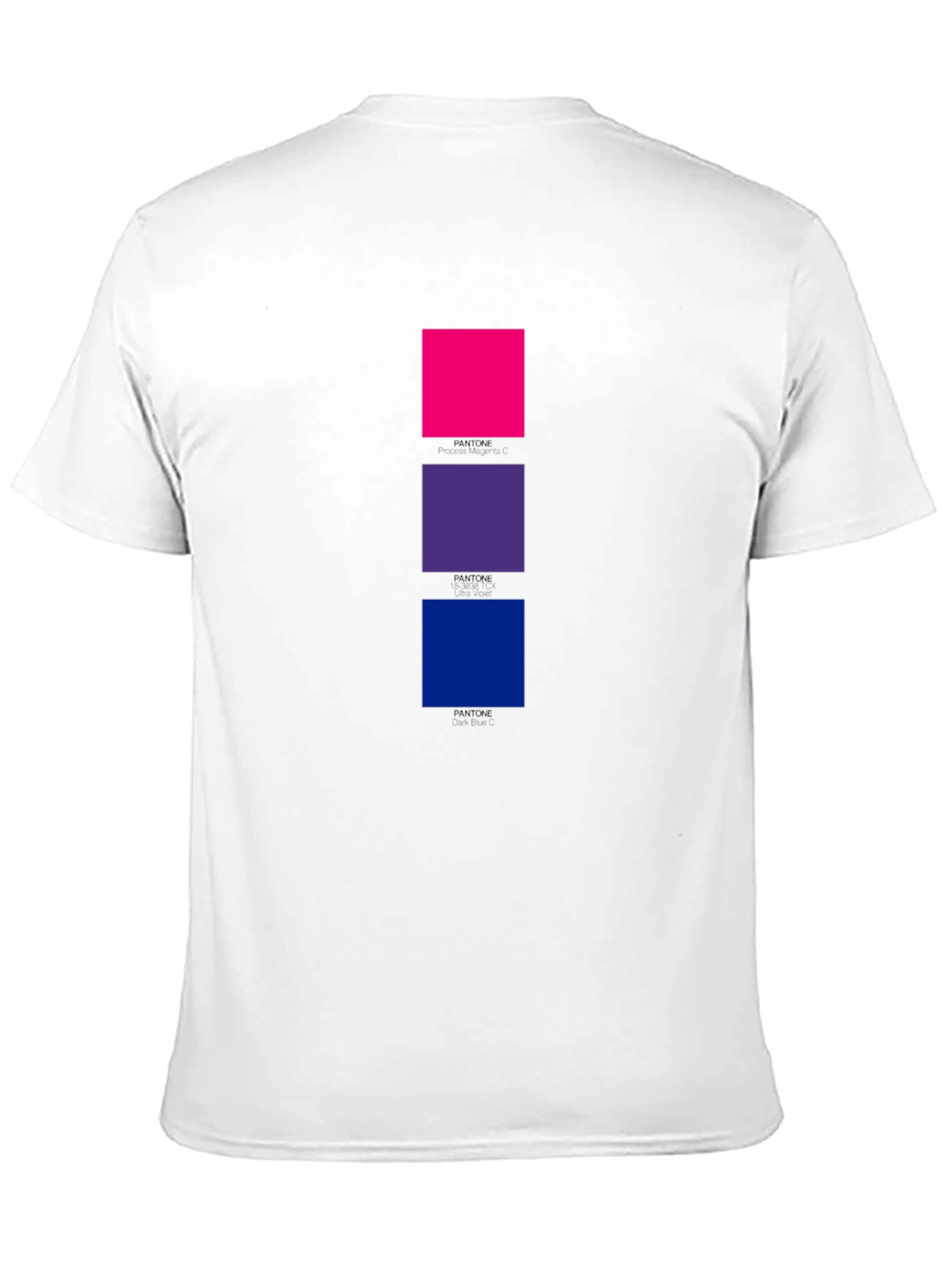Bi Pride Squares Black T-Shirt