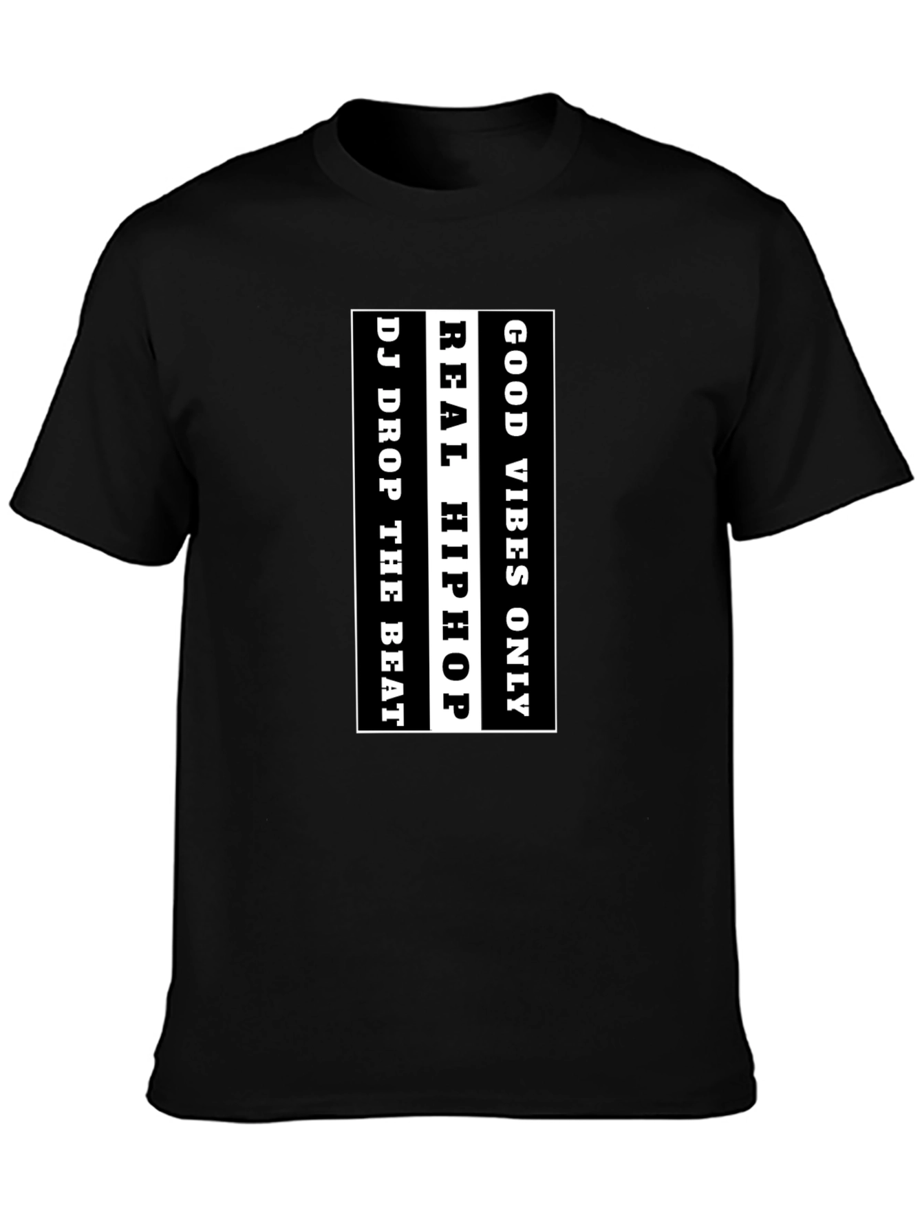 Good Vibes Only Hip Hop DJ T-Shirt