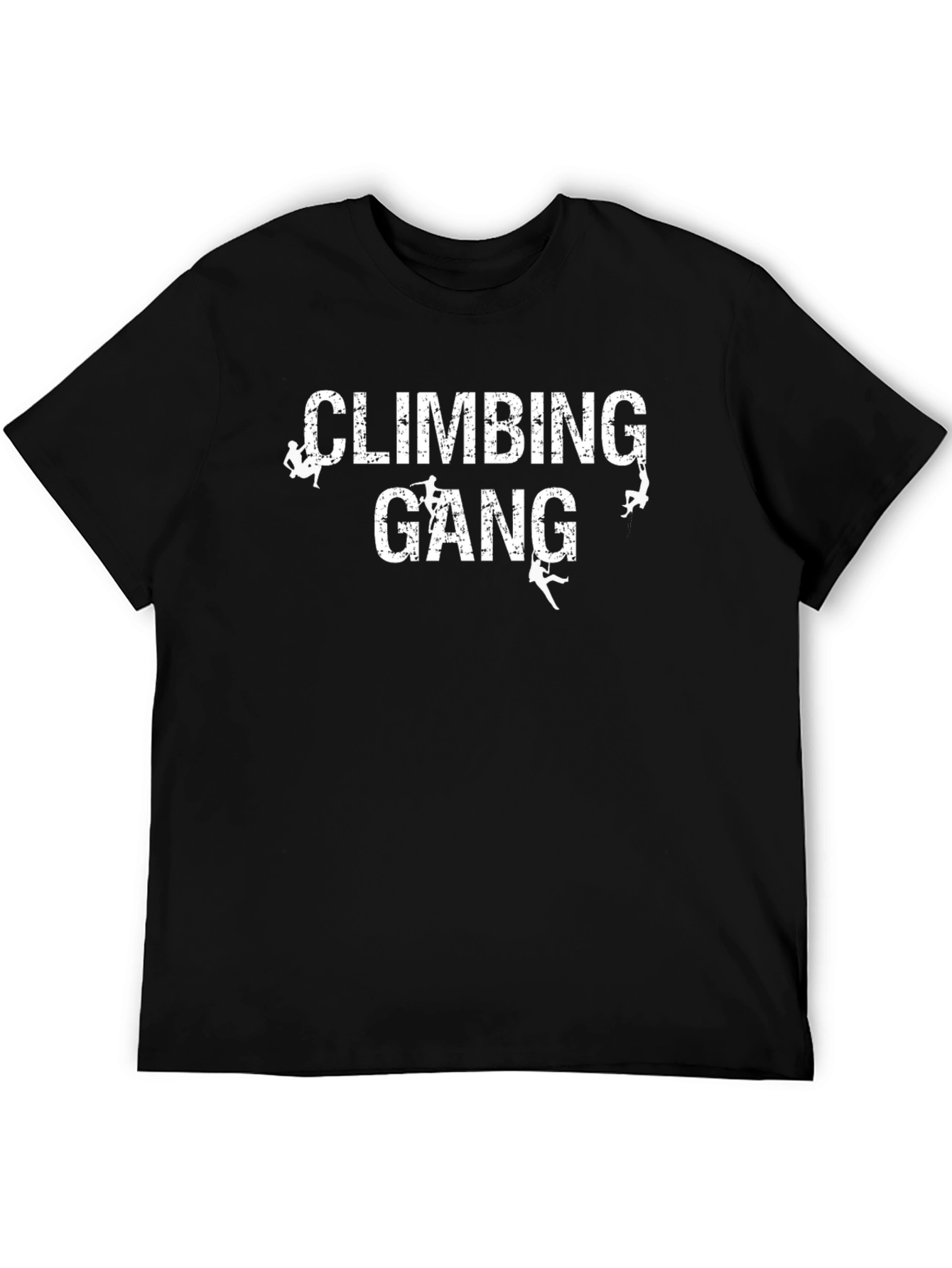 Climbing Gang Graphic T-Shirt - Black