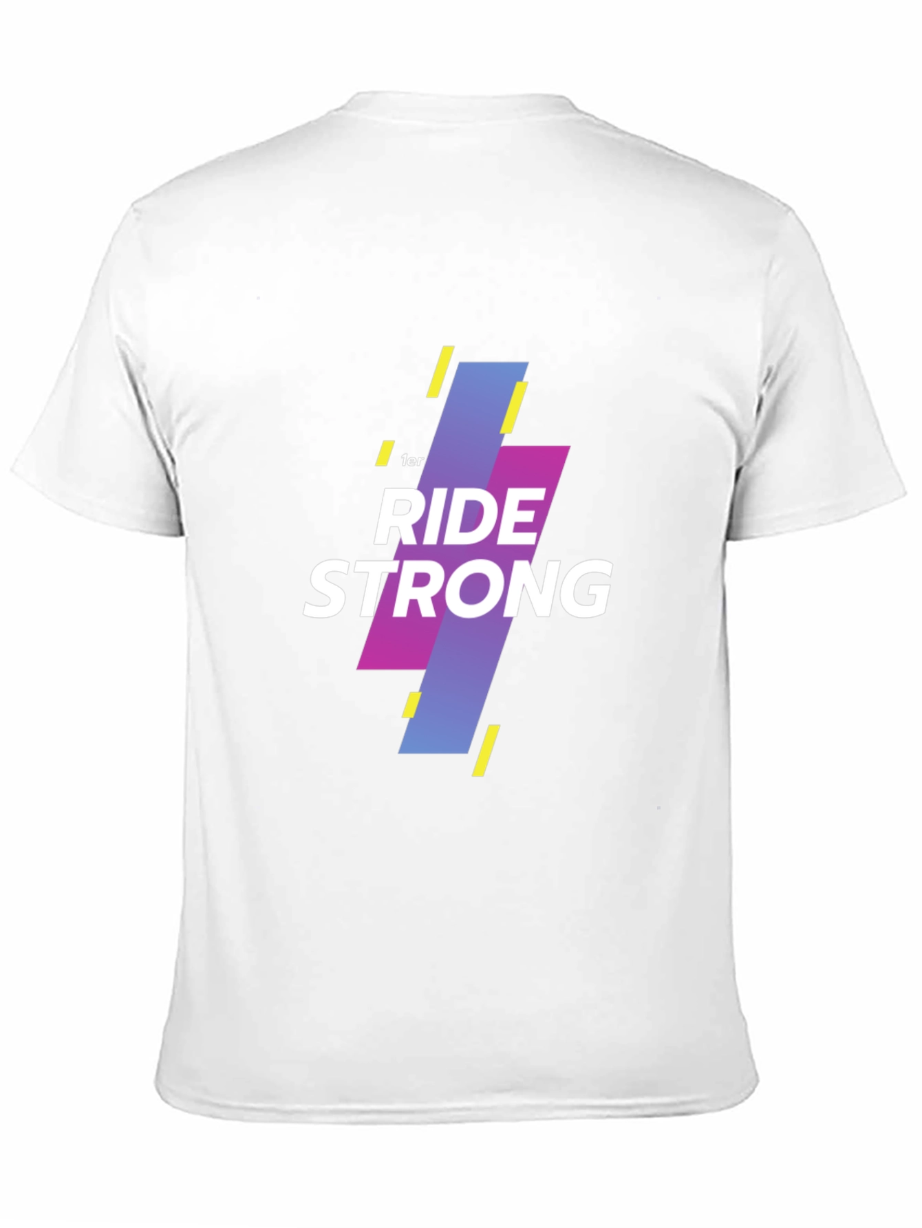 Ride Strong Graphic Tee - Black Cotton