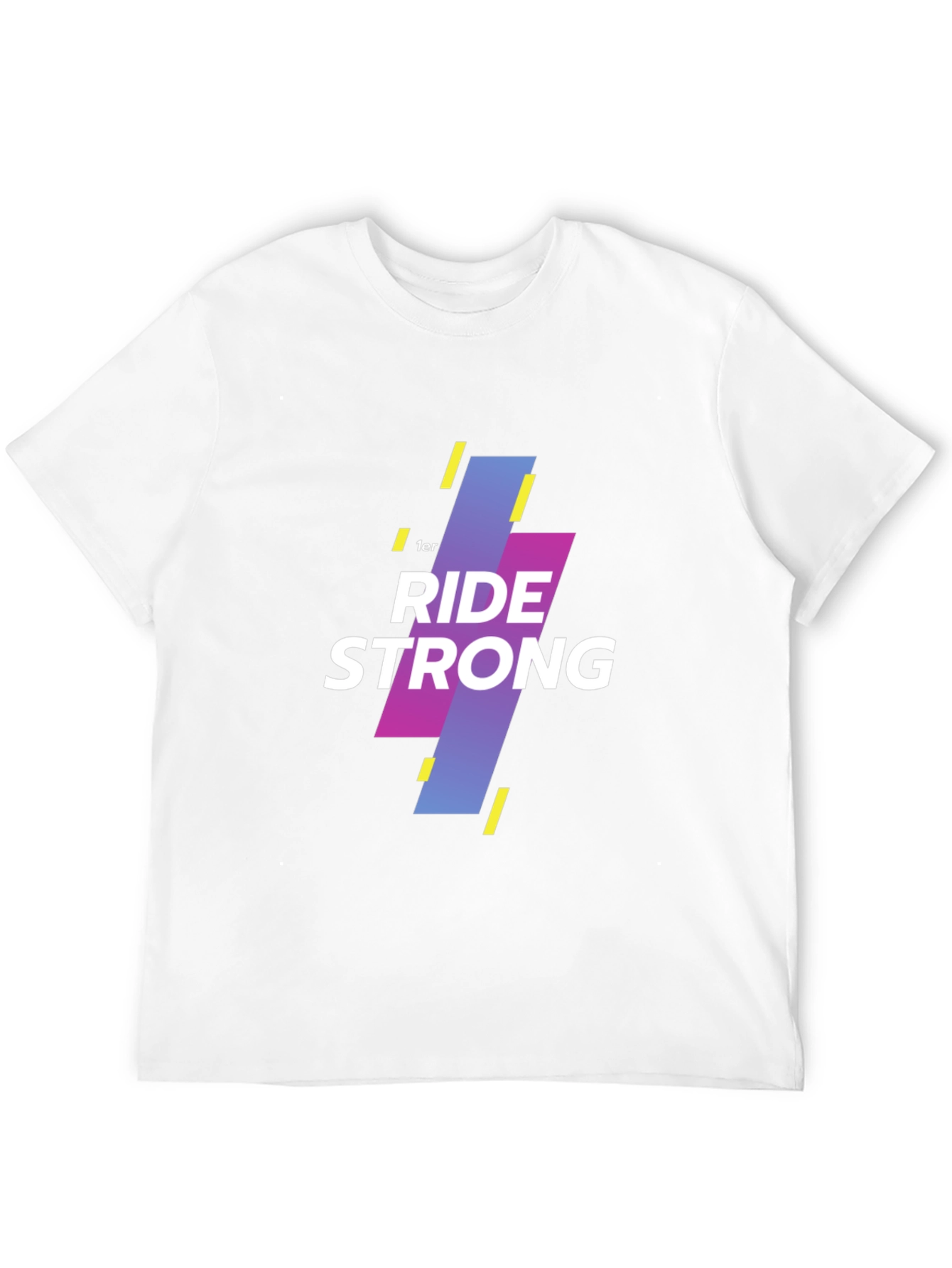 Ride Strong Graphic Tee - Black Cotton