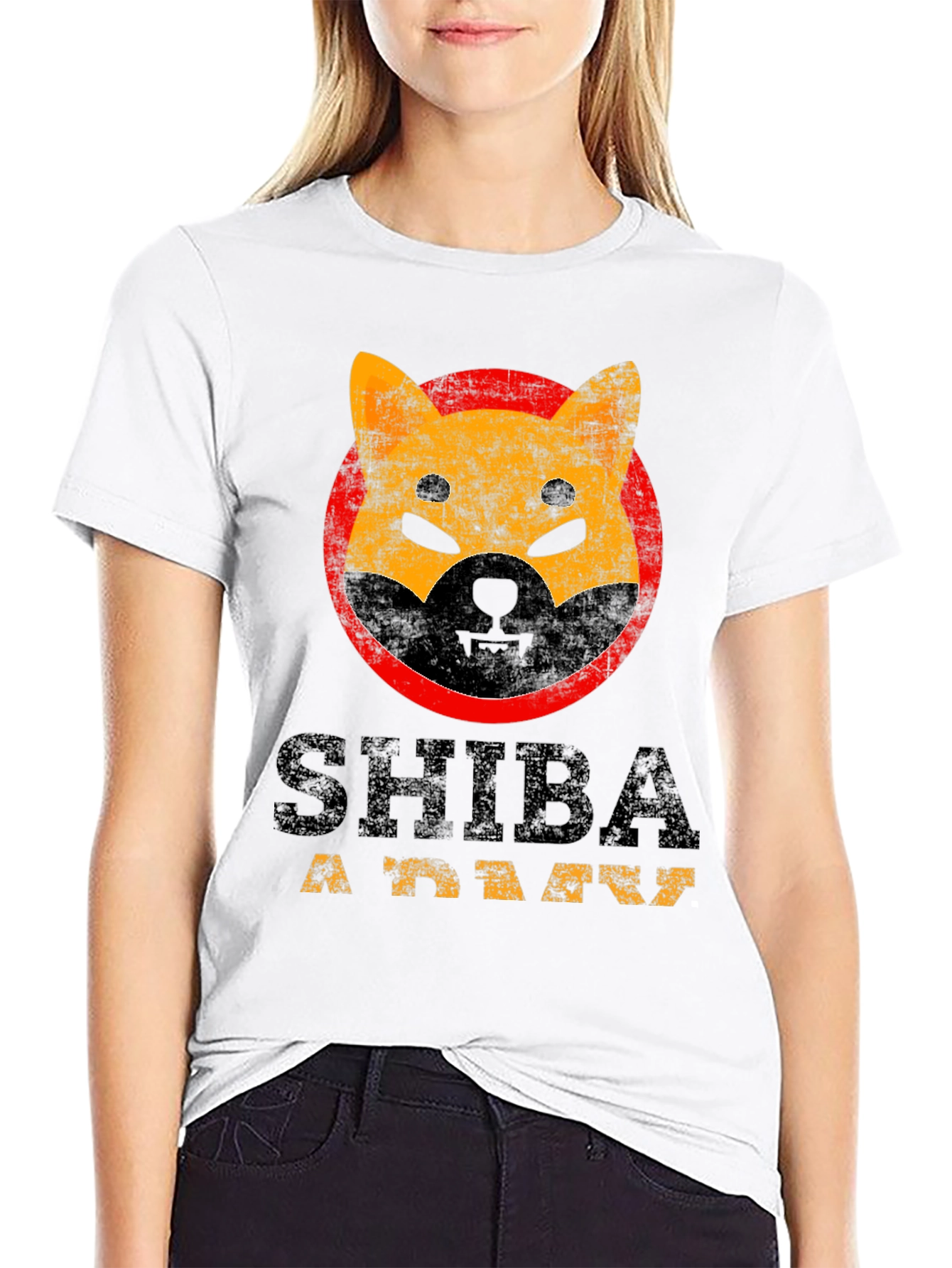Shiba Army Graphic Tee - Crypto Doge Meme Shirt