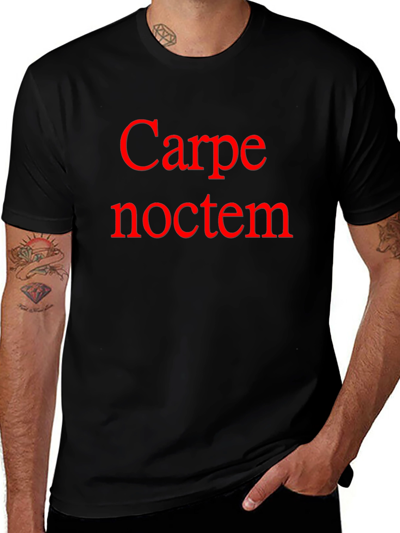 Carpe Noctem Black T-Shirt