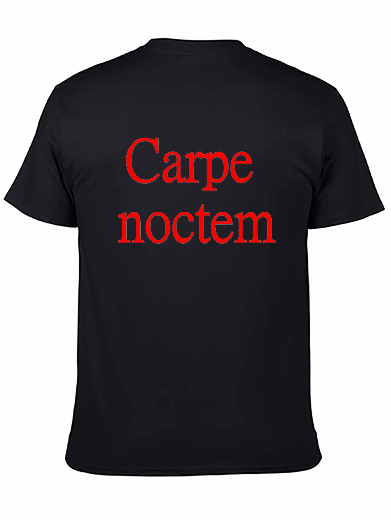 Carpe Noctem Black T-Shirt