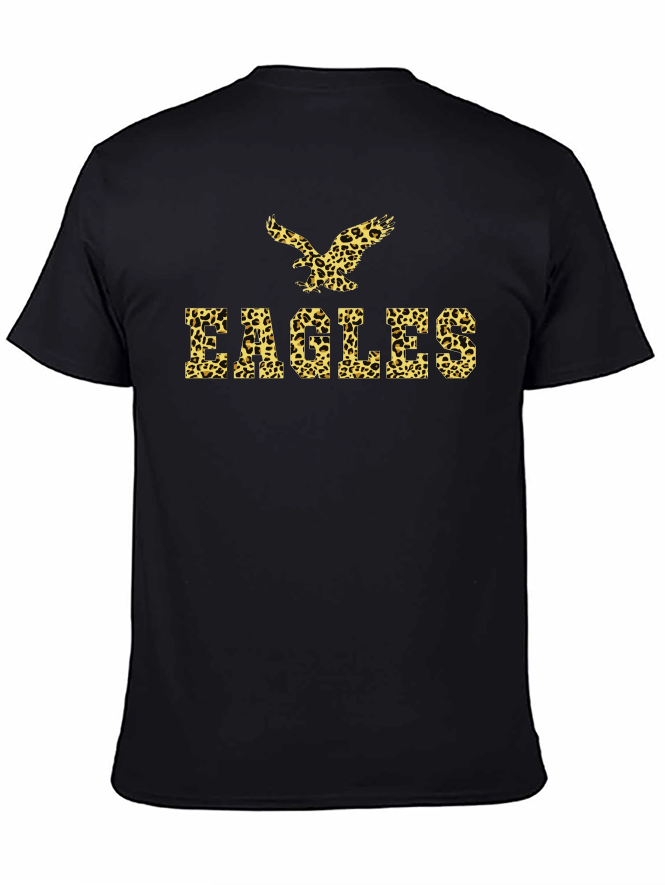 Eagles Leopard Print Graphic T-Shirt