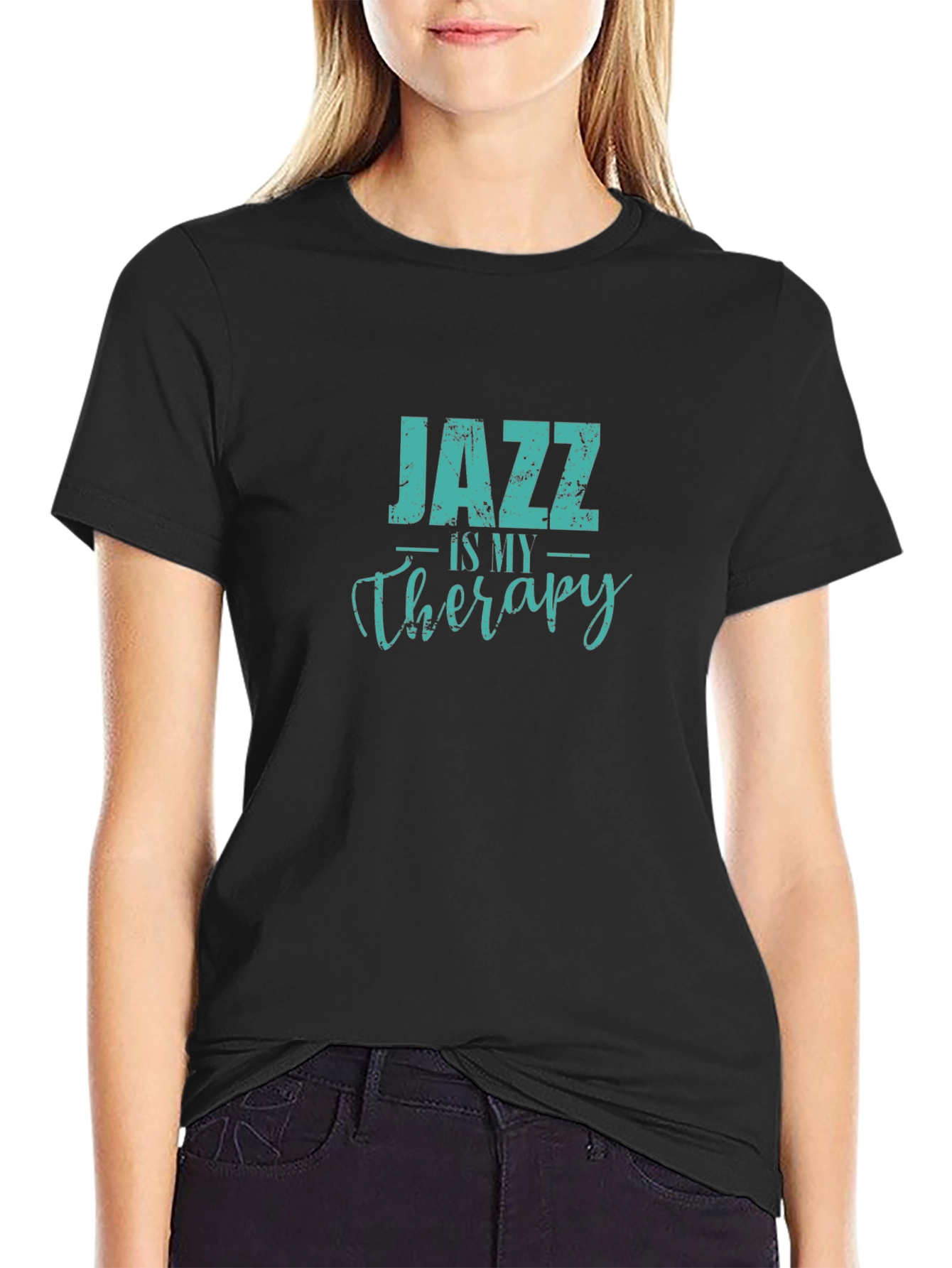 Jazz is my Therapy Graphic Tee