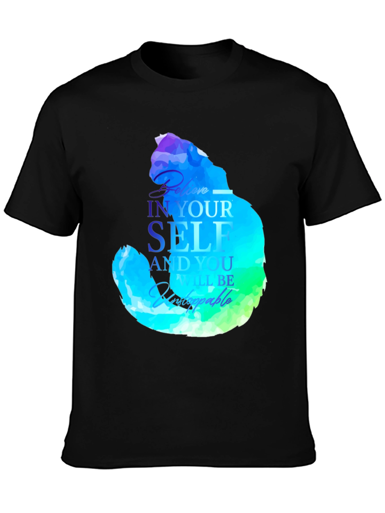 Believe in Yourself Cat T-Shirt