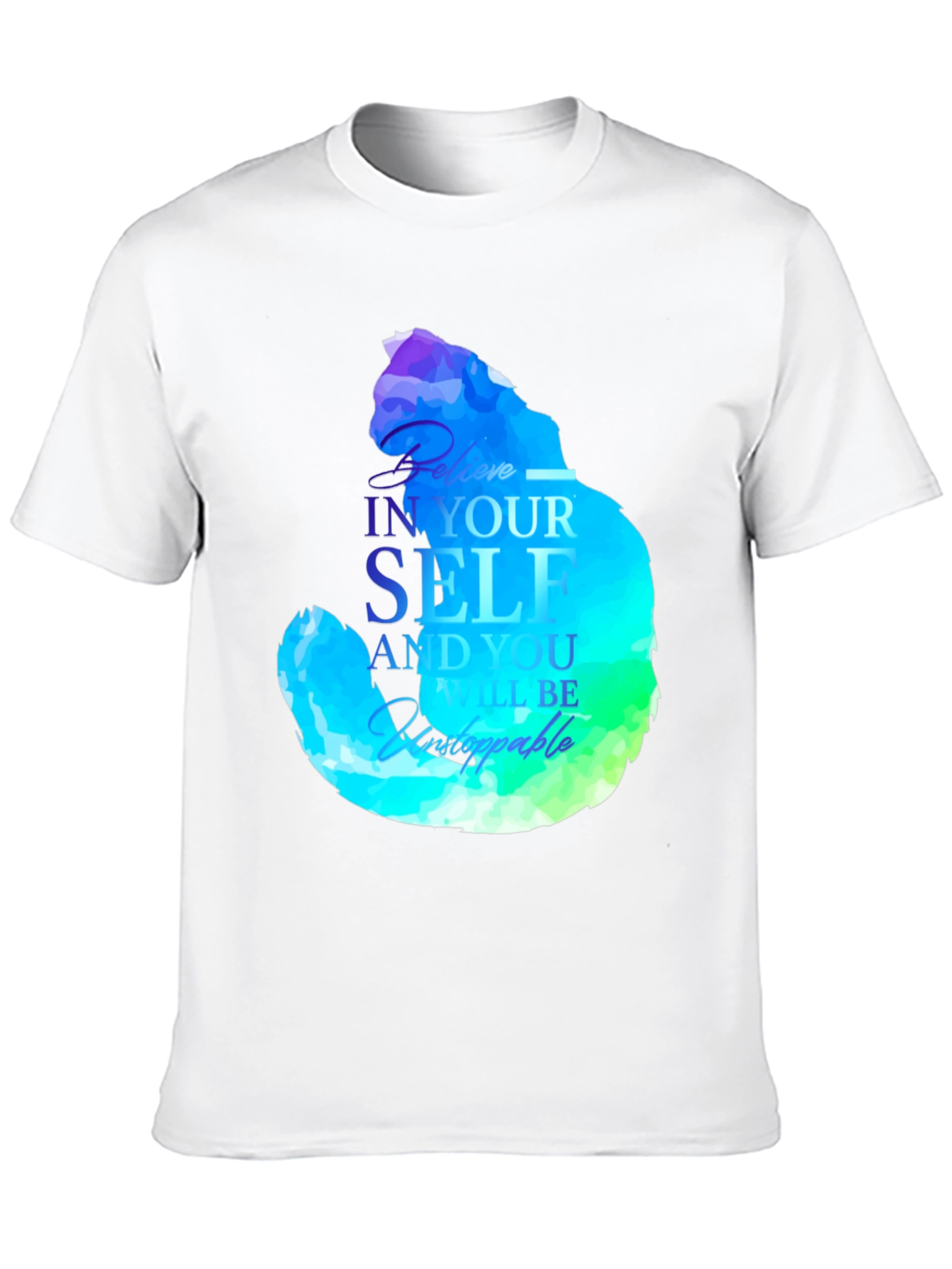 Believe in Yourself Cat T-Shirt