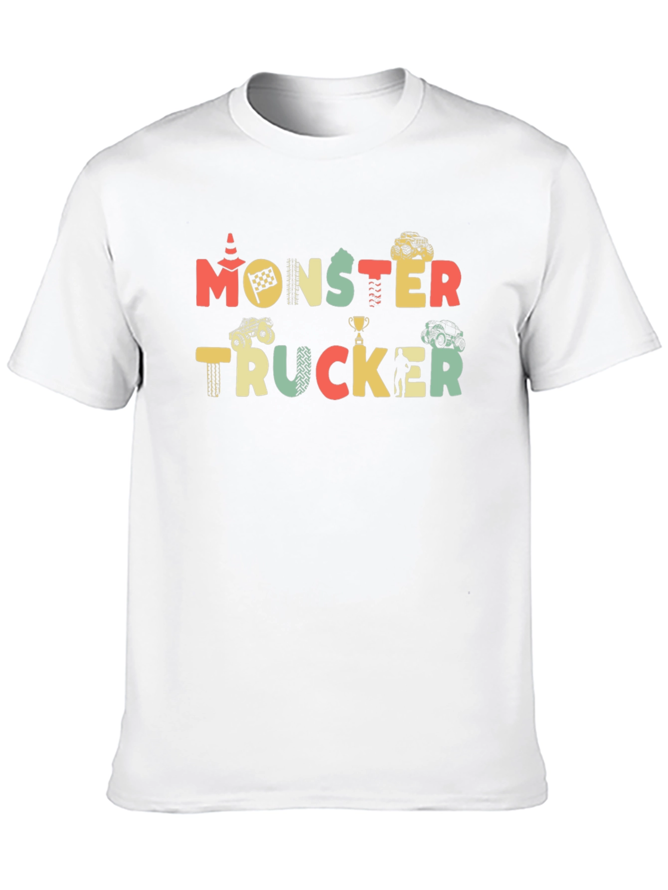Monster Trucker Graphic T-Shirt