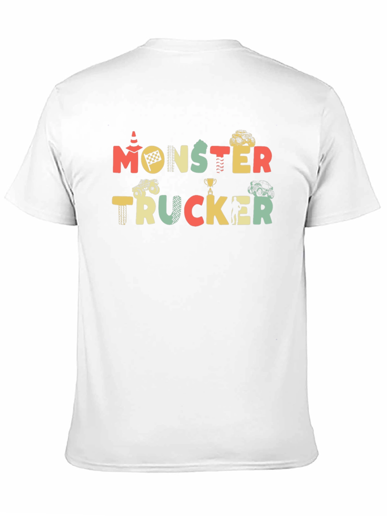 Monster Trucker Graphic T-Shirt