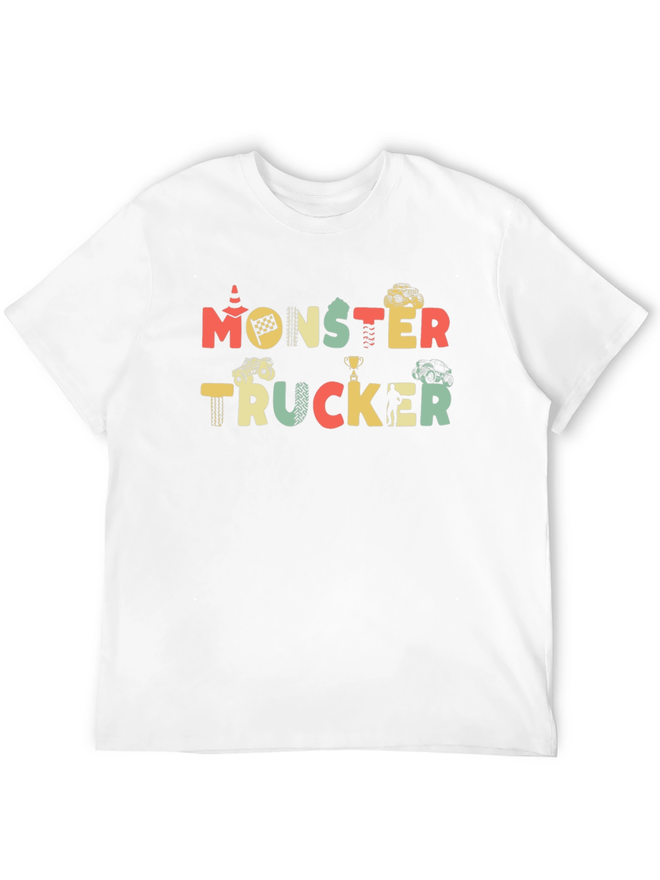 Monster Trucker Graphic T-Shirt