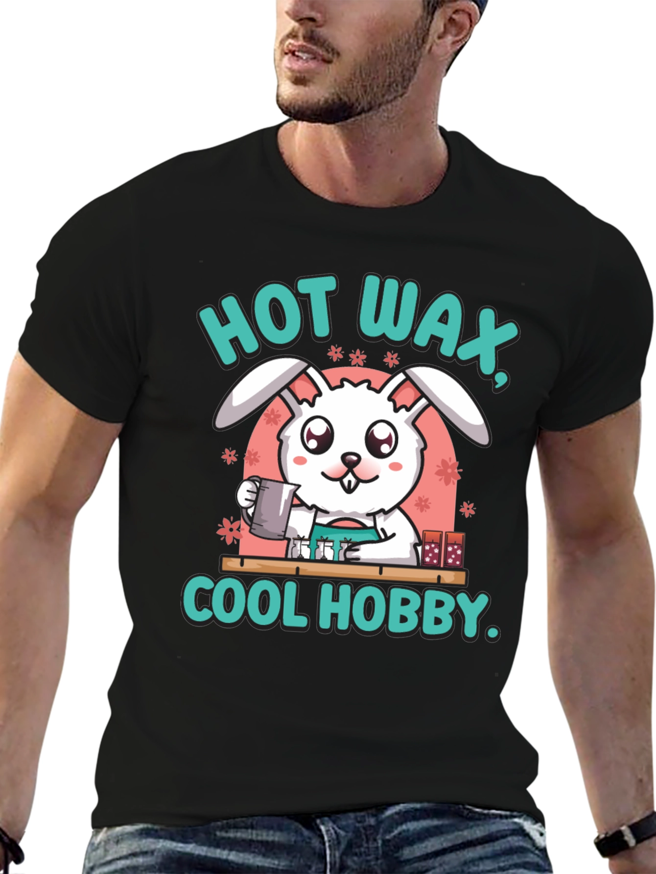 Hot Wax Cool Hobby Bunny T-Shirt