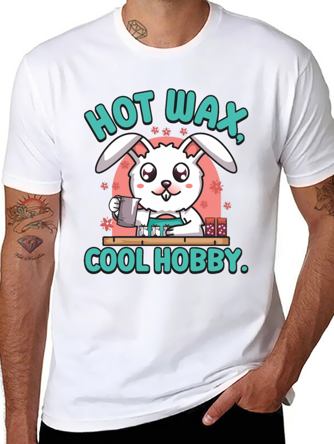 Hot Wax Cool Hobby Bunny T-Shirt